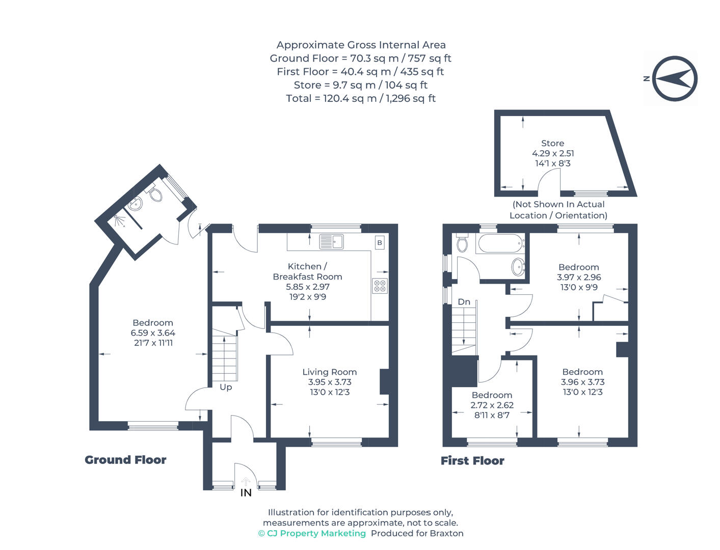 64, Queensway, Maidenhead floorplan