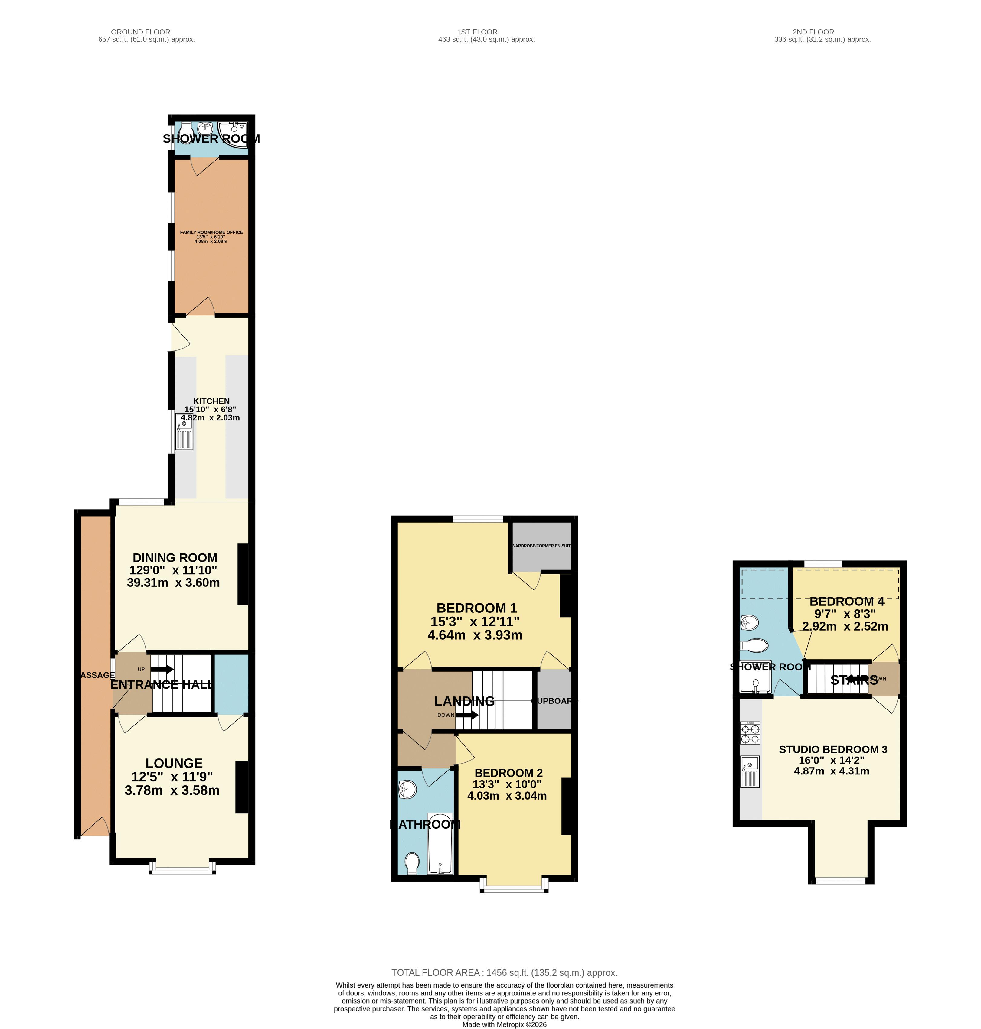 9, St. Catherines Grove, Lincoln floorplan