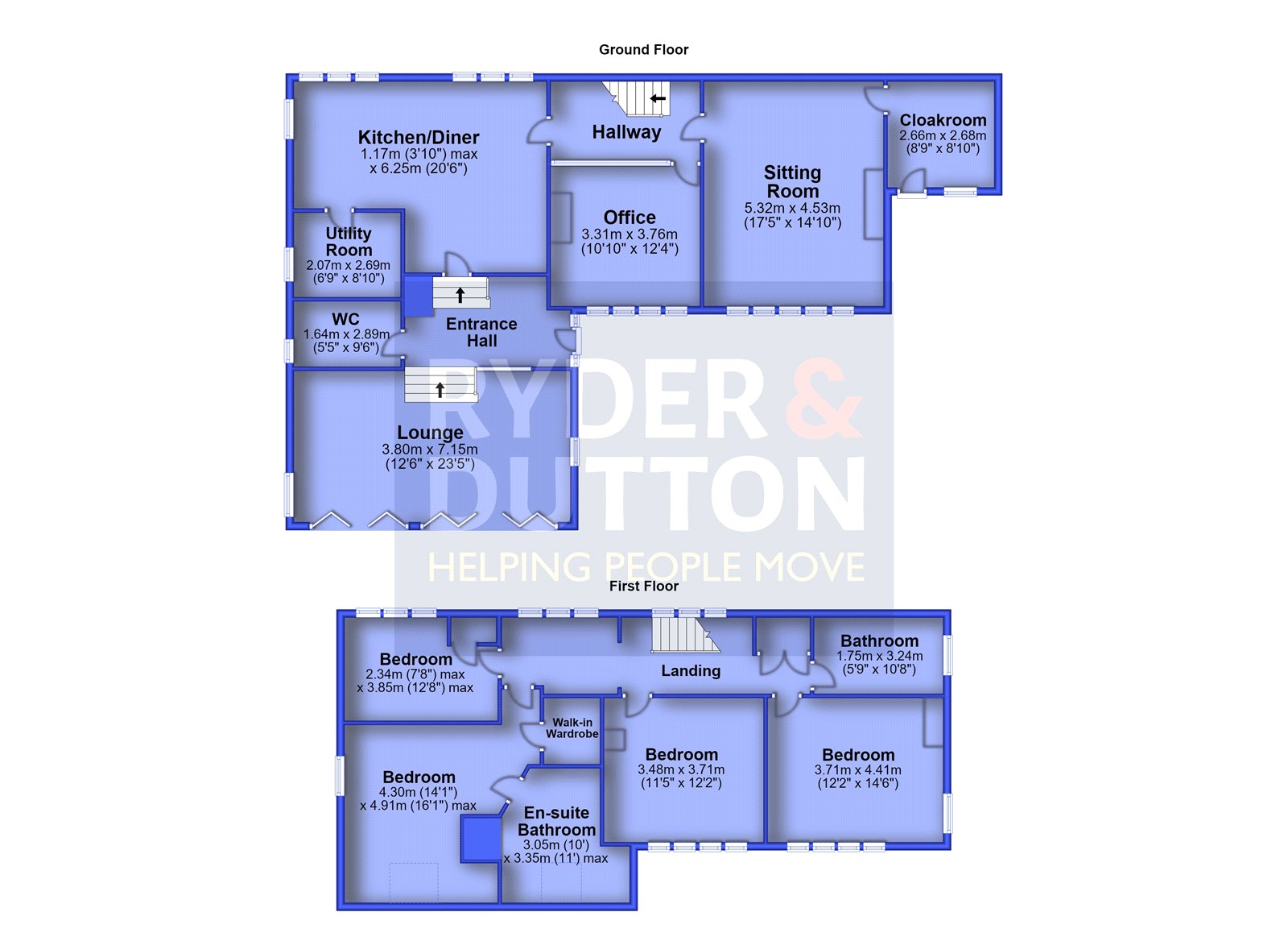 Heights Lane, Saddleworth floorplan