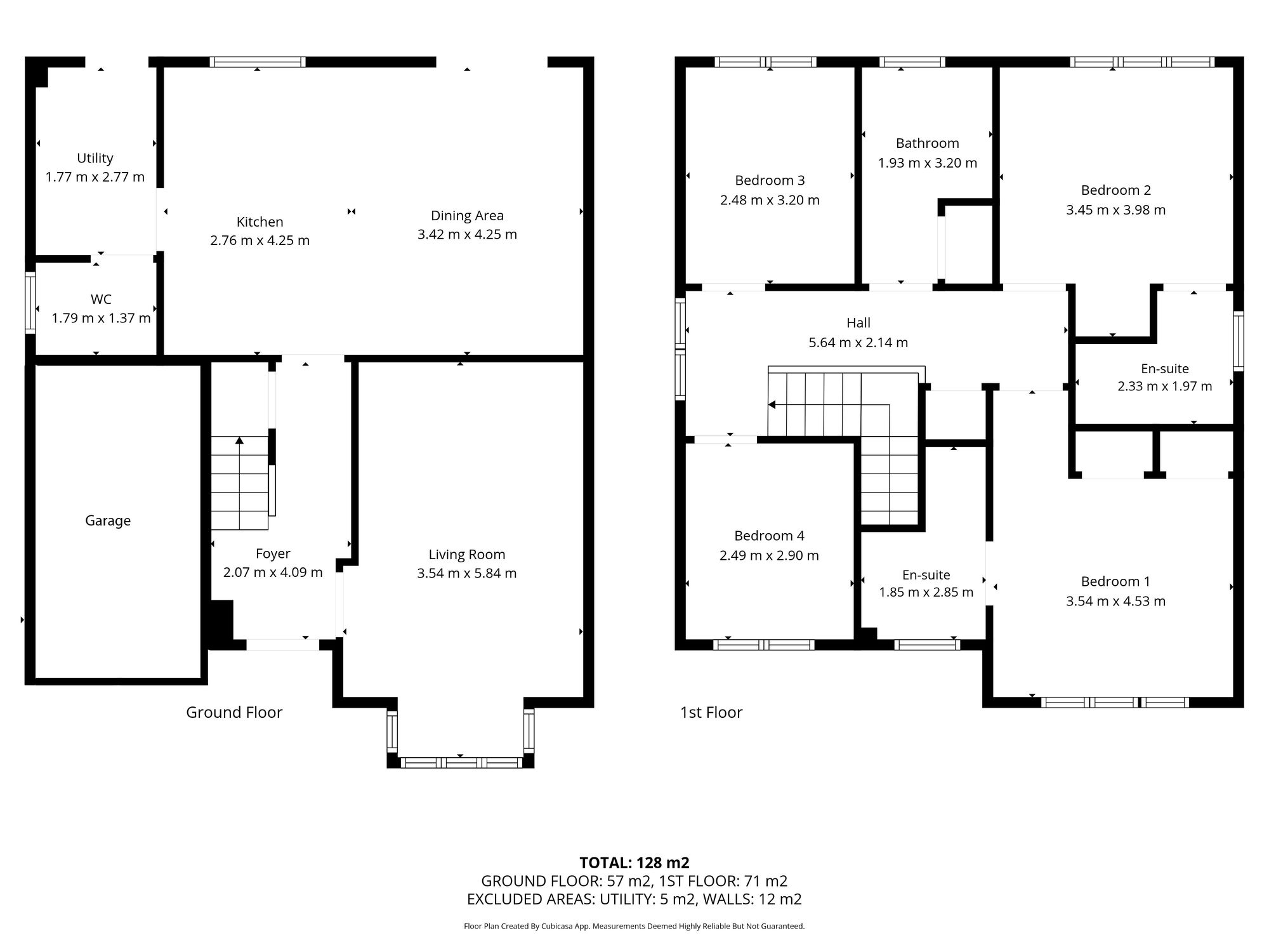 34 East Kip Walk, Livingston floorplan