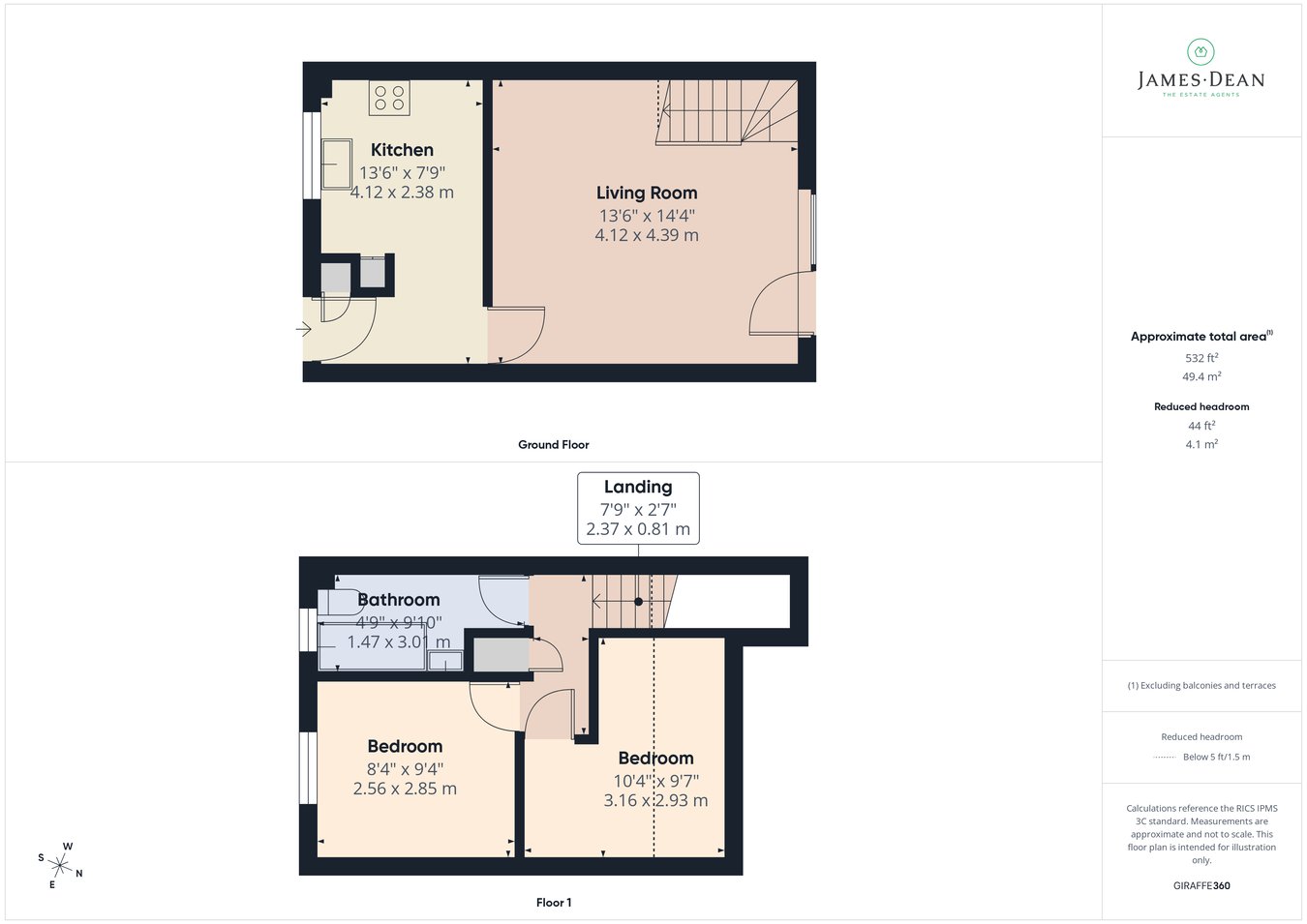 23, Oaklands, Ross-on-Wye floorplan