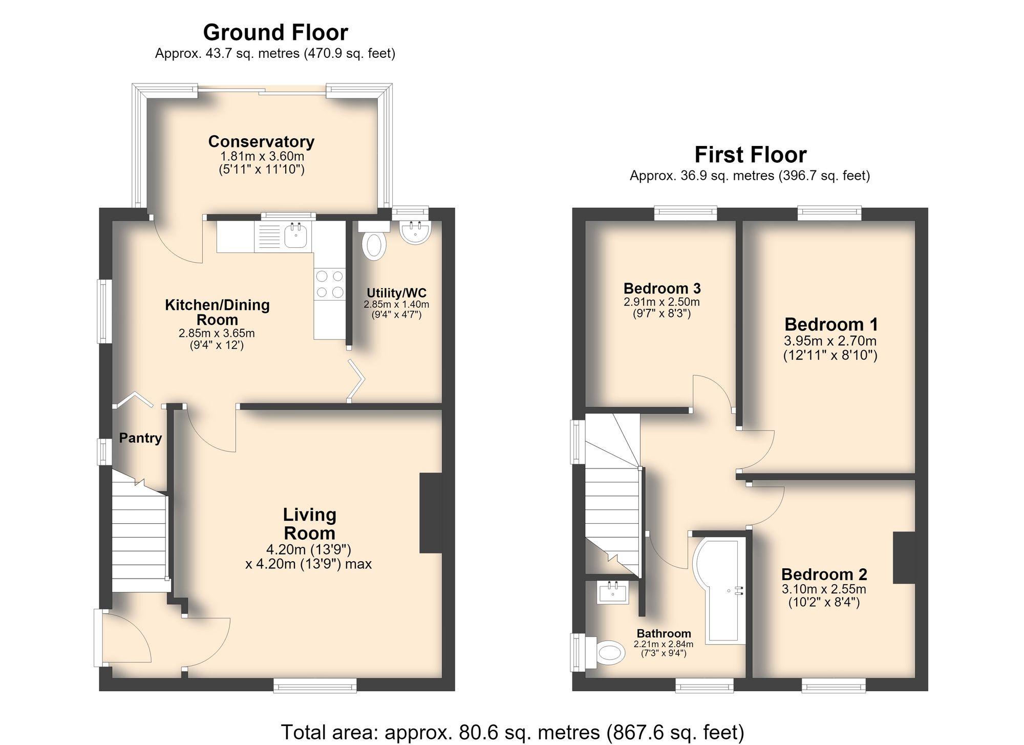 38 Studfield Road, Sheffield floorplan