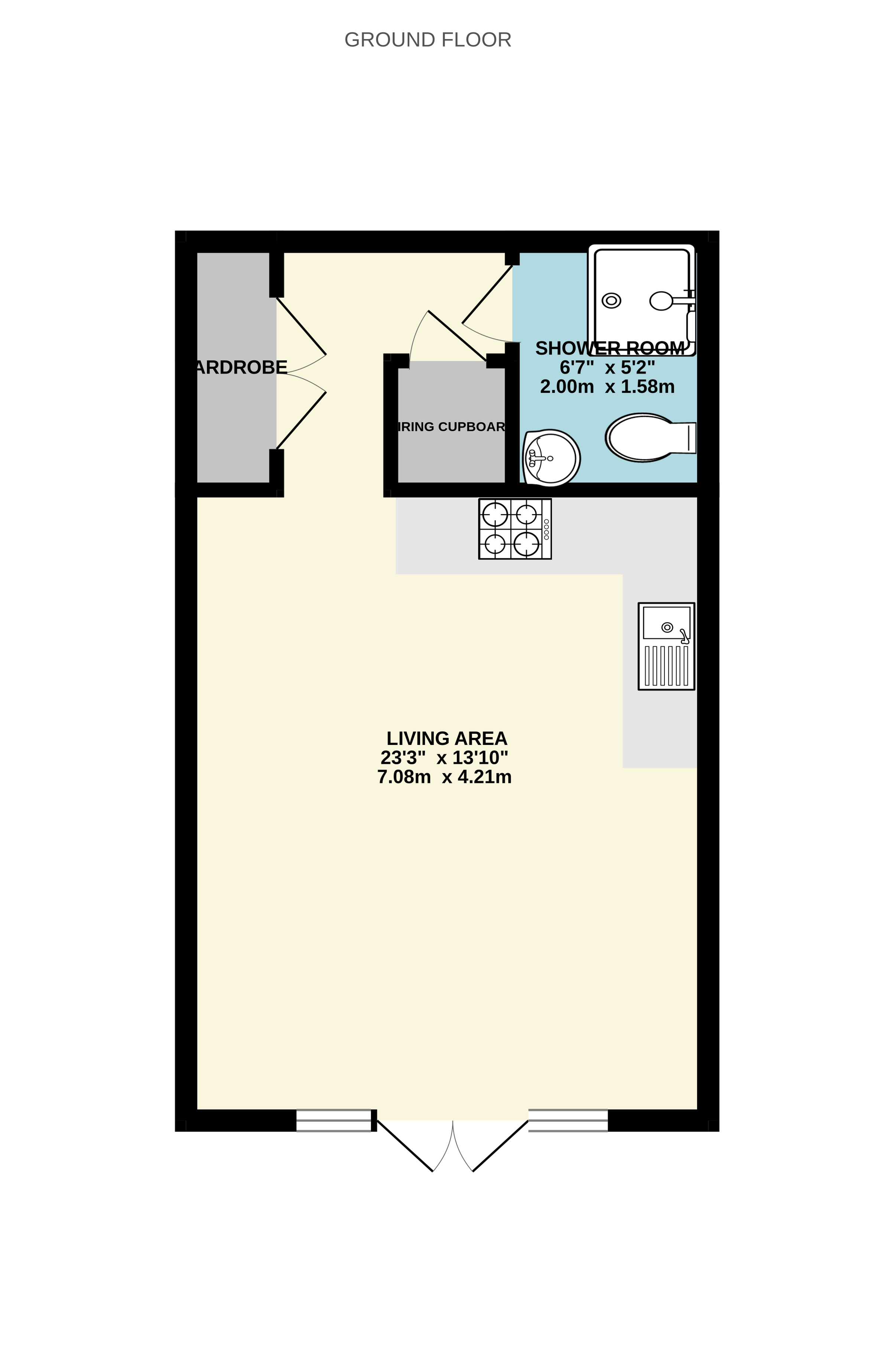 54 Marcus House, New North Road, Exeter floorplan