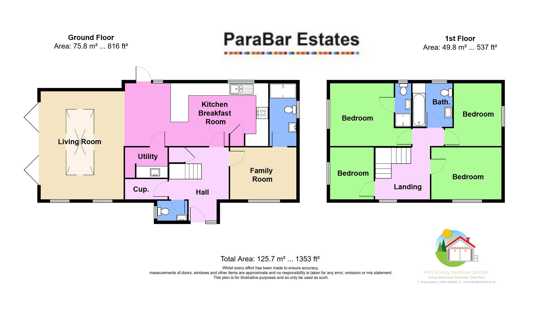 1, Webster Place, Stock floorplan