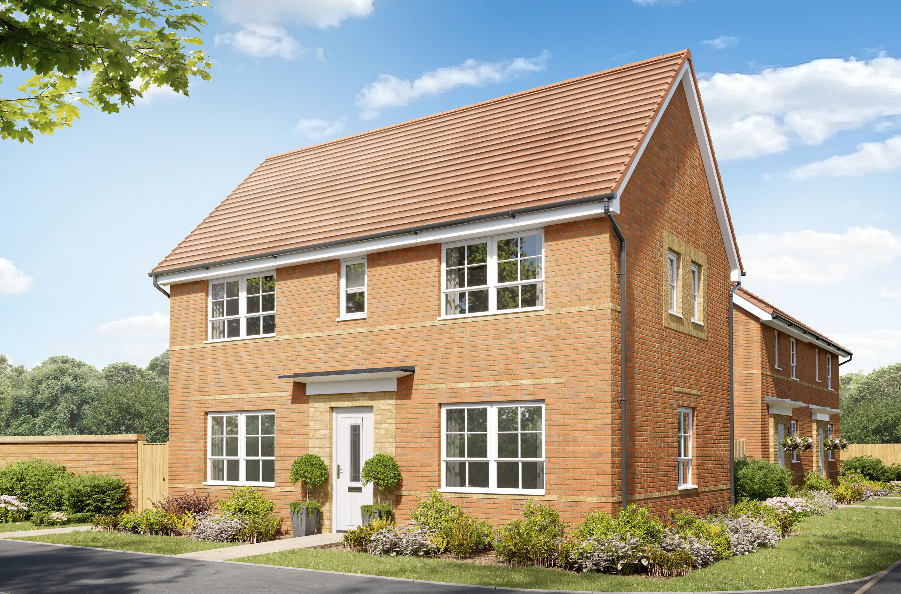Property 1 of 9. Exterior CGI View Of Our 3 Bed Ennerdale Home