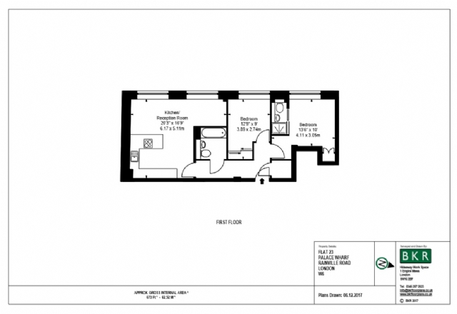 2 Bedrooms Flat to rent in Palace Wharf Apartments, Rainville Road, Fulham, London W6