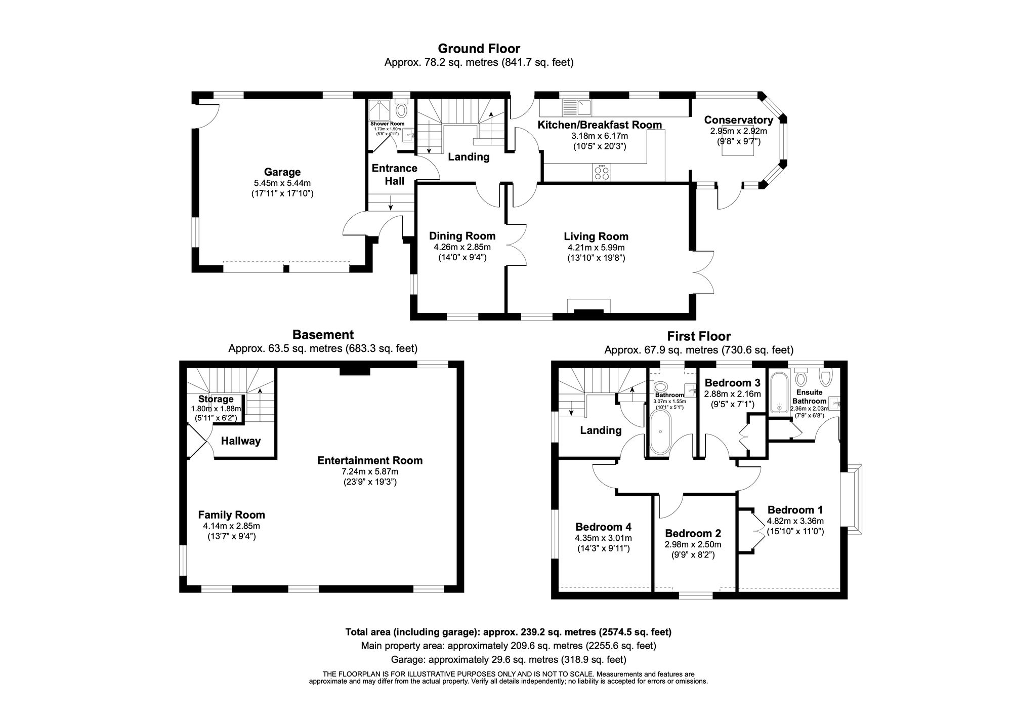 Whiffins Orchard, Coopersale Common, Coopersale floorplan