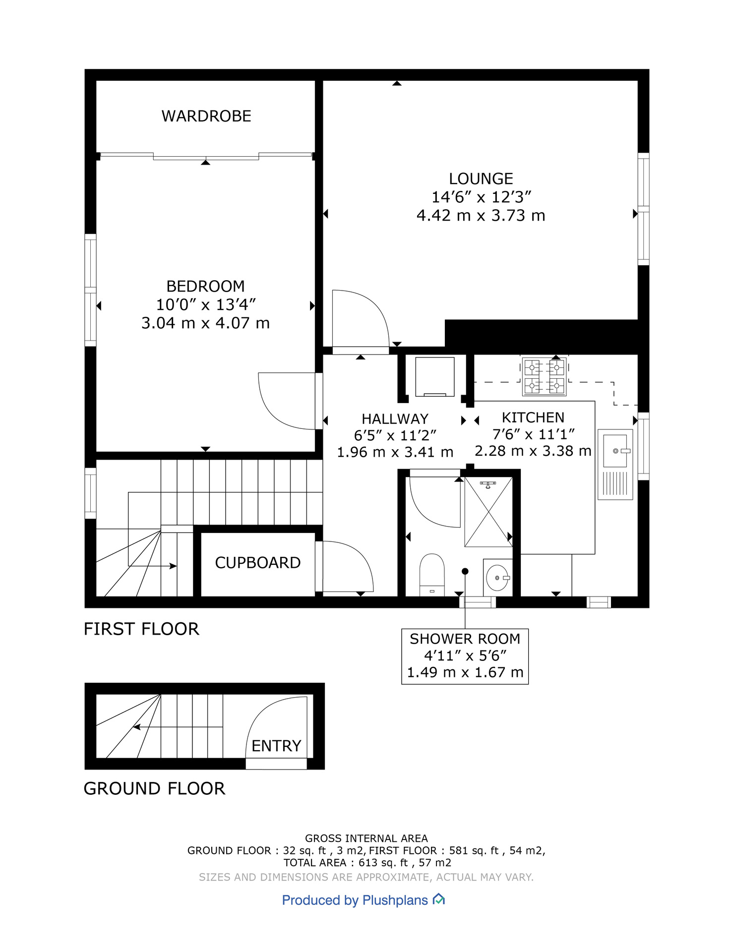 28 Levern Crescent, Glasgow floorplan