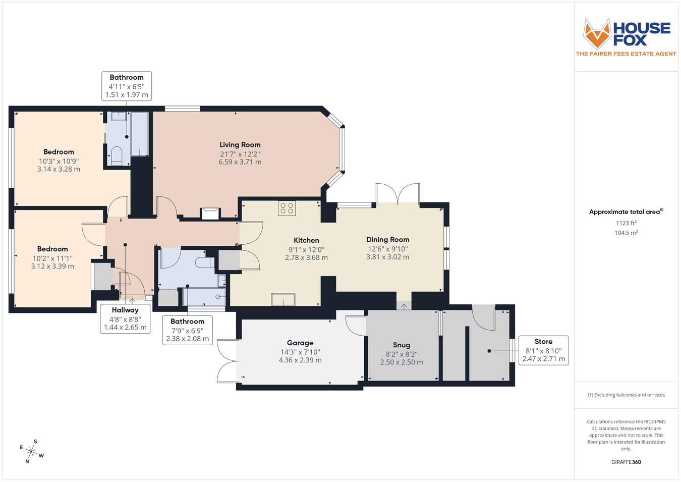 12, Wigmore Gardens, Weston-Super-Mare floorplan