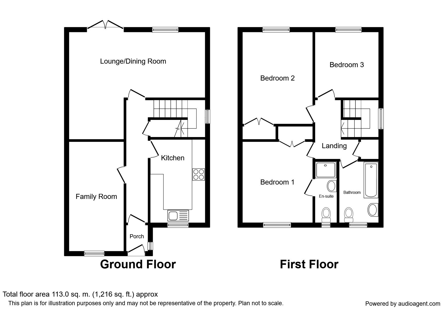 3 Bedrooms Semi-detached house for sale in Denham Way, Camber, Rye TN31