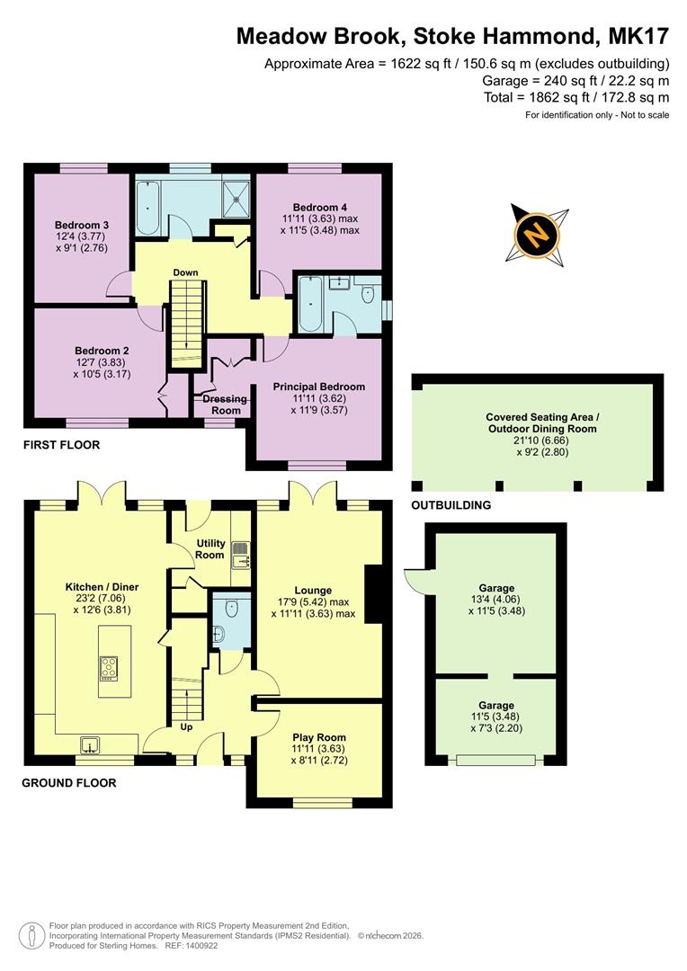 7, Meadow Brook, Stoke Hammond floorplan