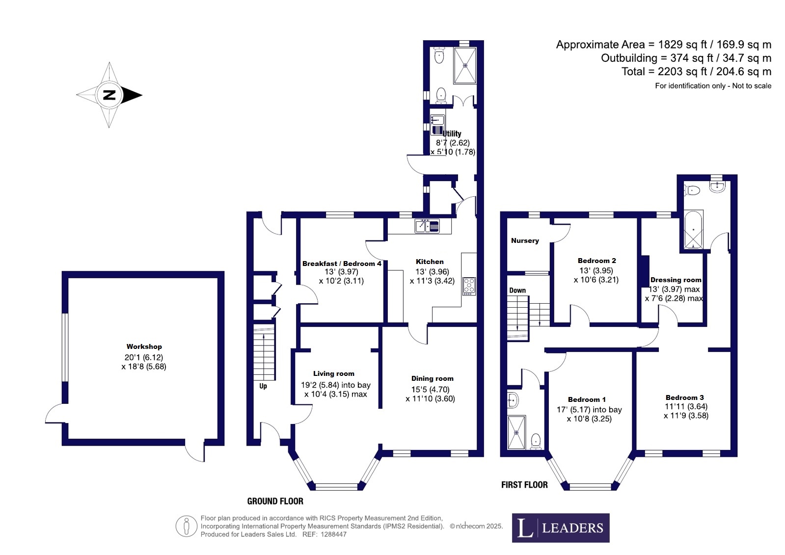 102, South Street, Worthing floorplan