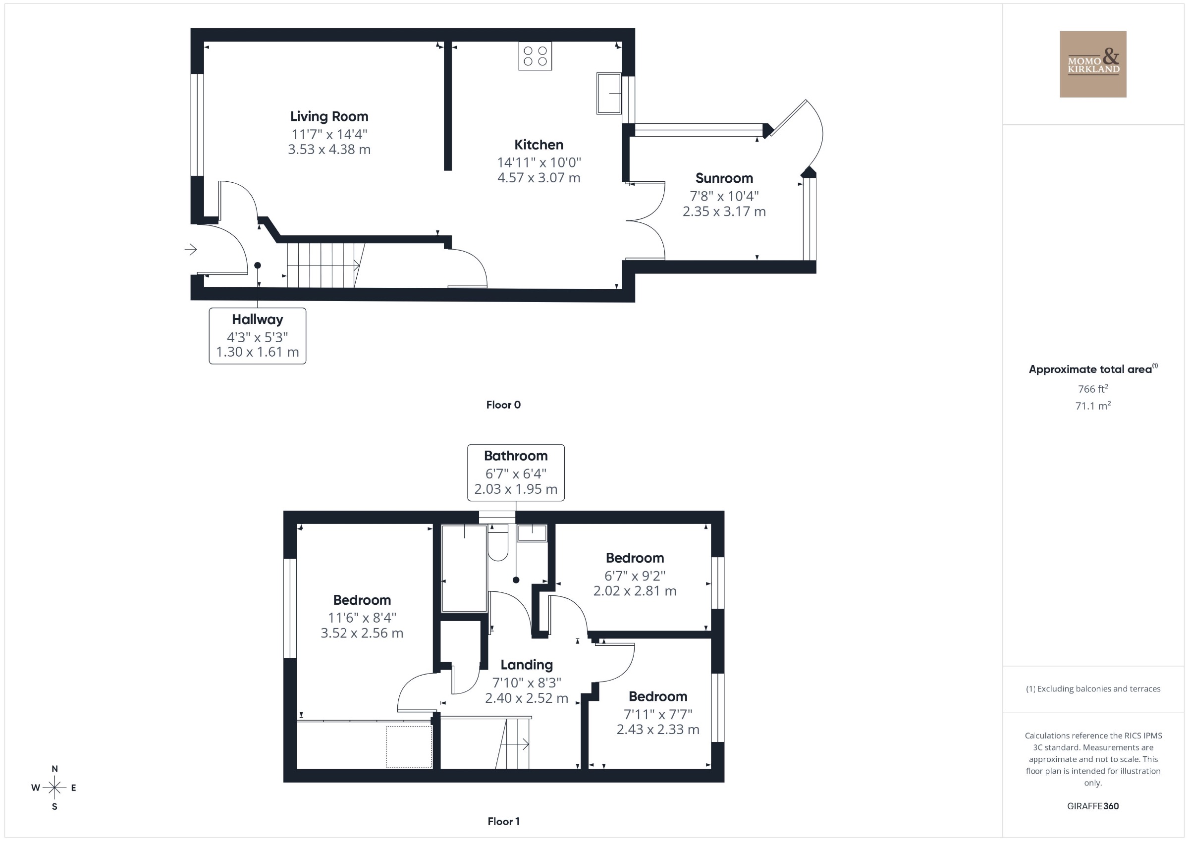 1 Walker Path, Uddingston floorplan