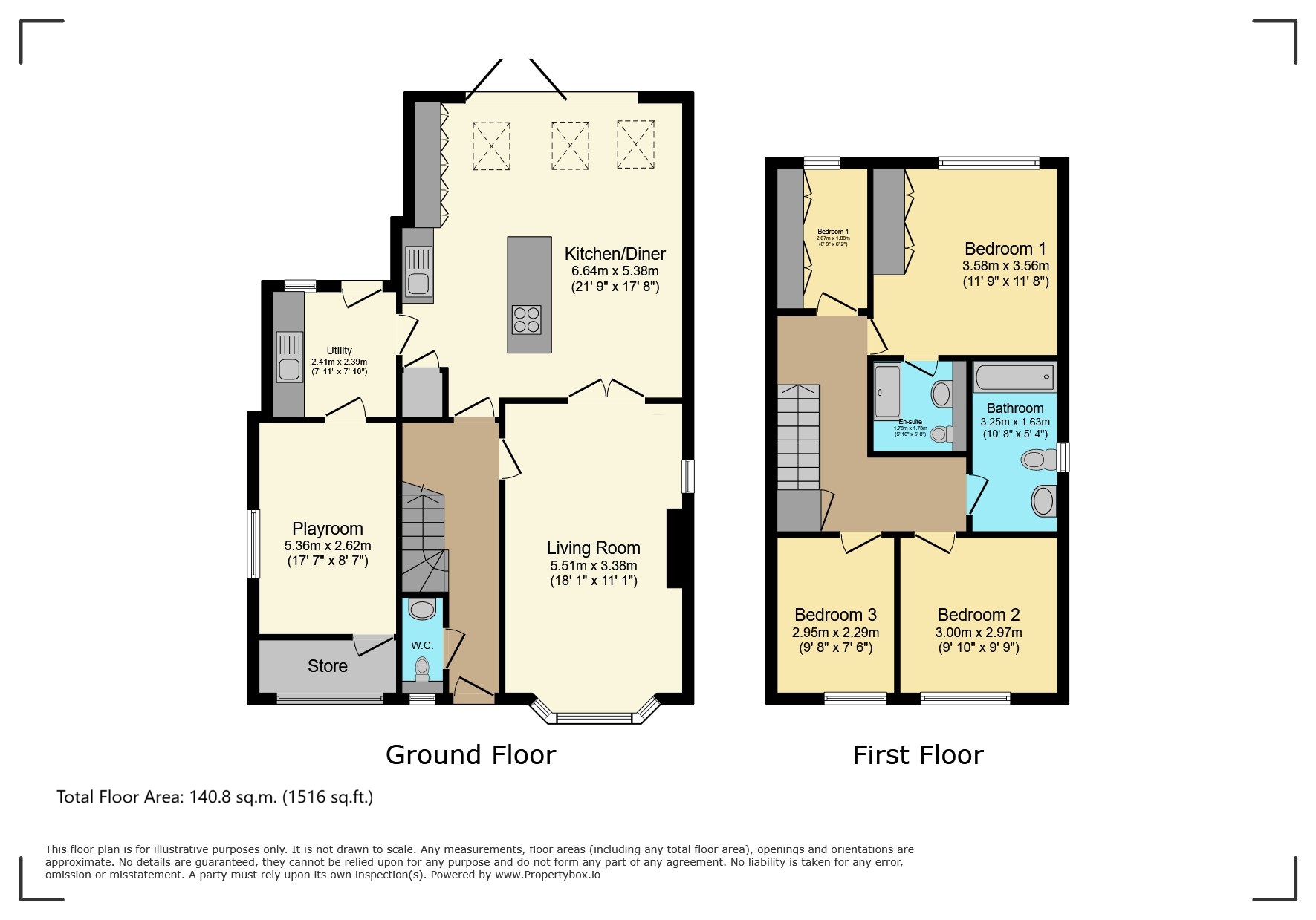 5, Acorn Close, Manchester floorplan