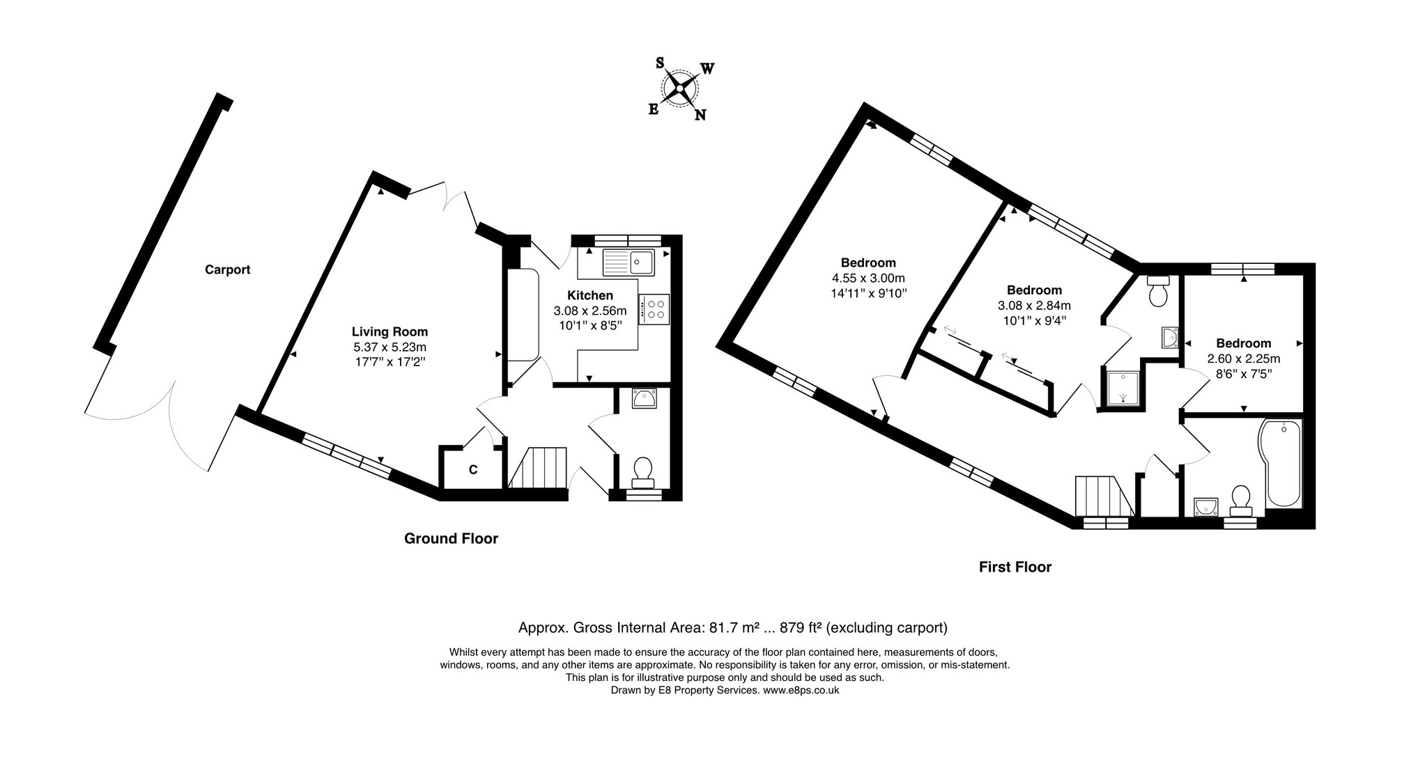 3 Bedrooms Link-detached house to rent in Roman Close, Kirtlington, Kidlington OX5