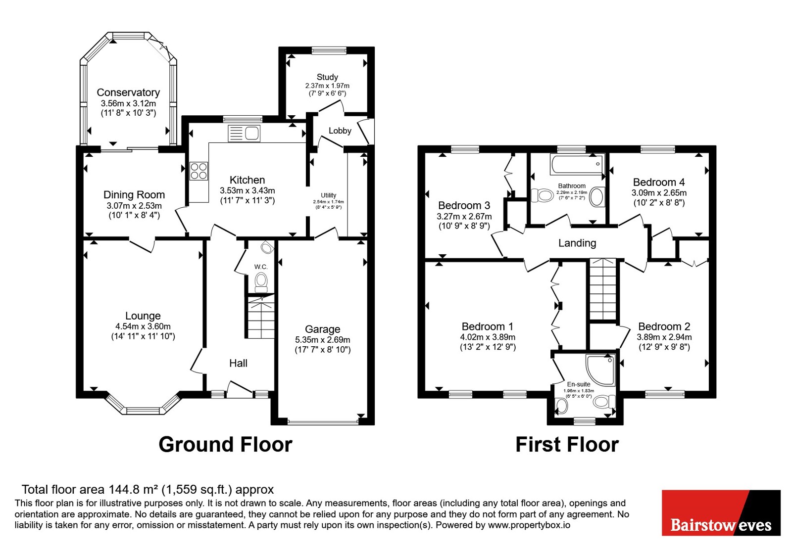 11, Carram Way, Lincolnshire floorplan