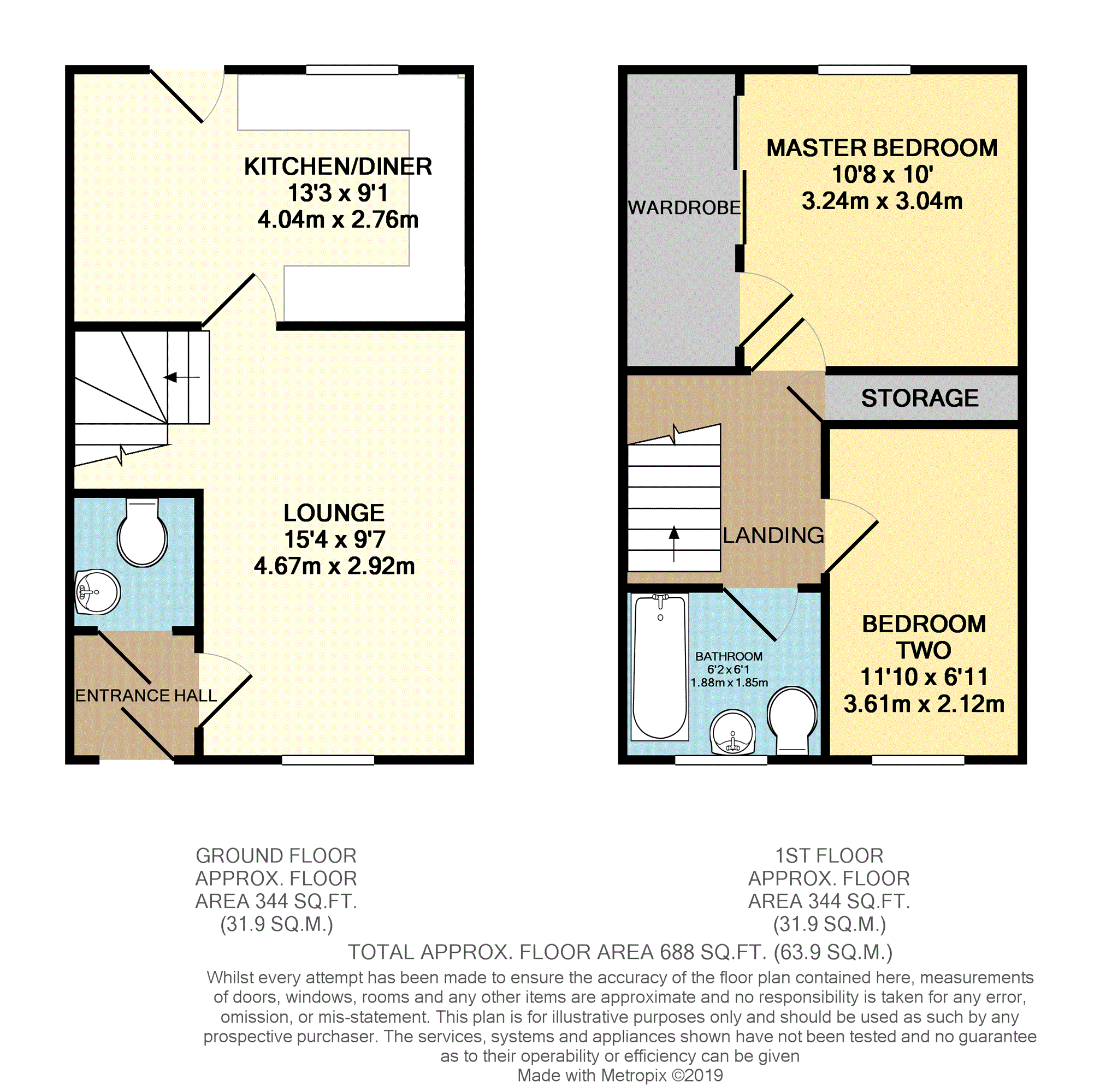 2 Bedrooms Terraced house for sale in Stone Avenue, Heanor DE75