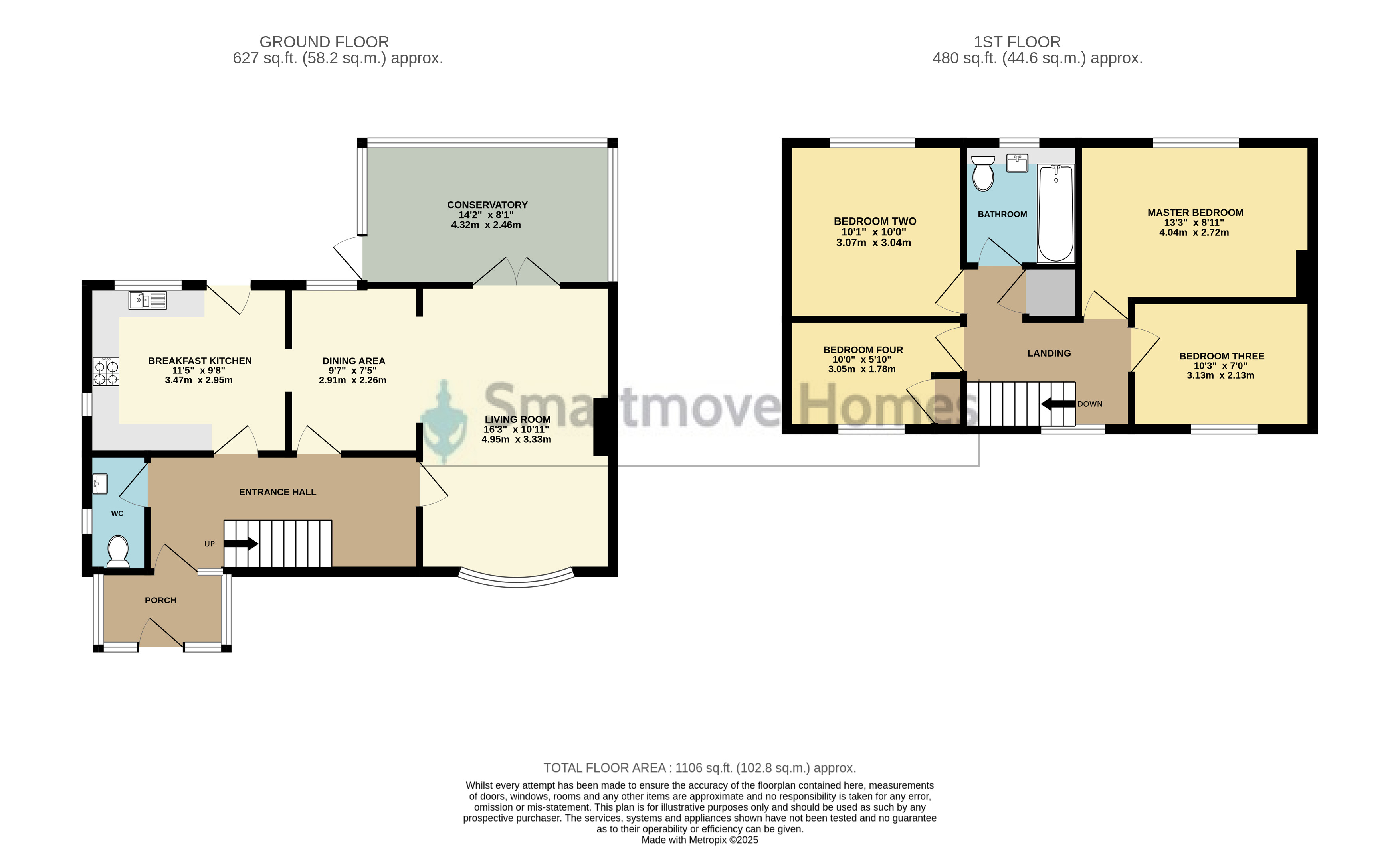 29, Lathkill Drive, Ripley floorplan