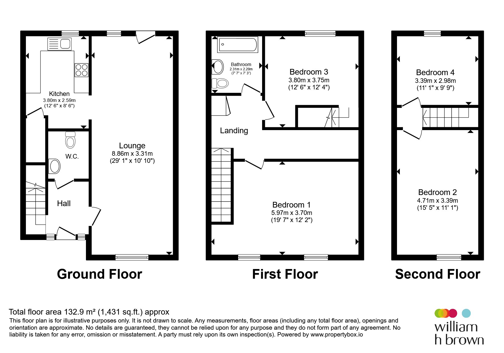 135, St. Chads Road, Tilbury floorplan