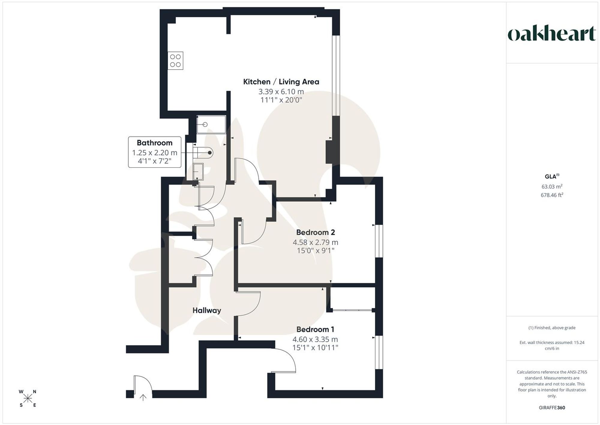 23 Allen House Victoria Road, Chelmsford floorplan