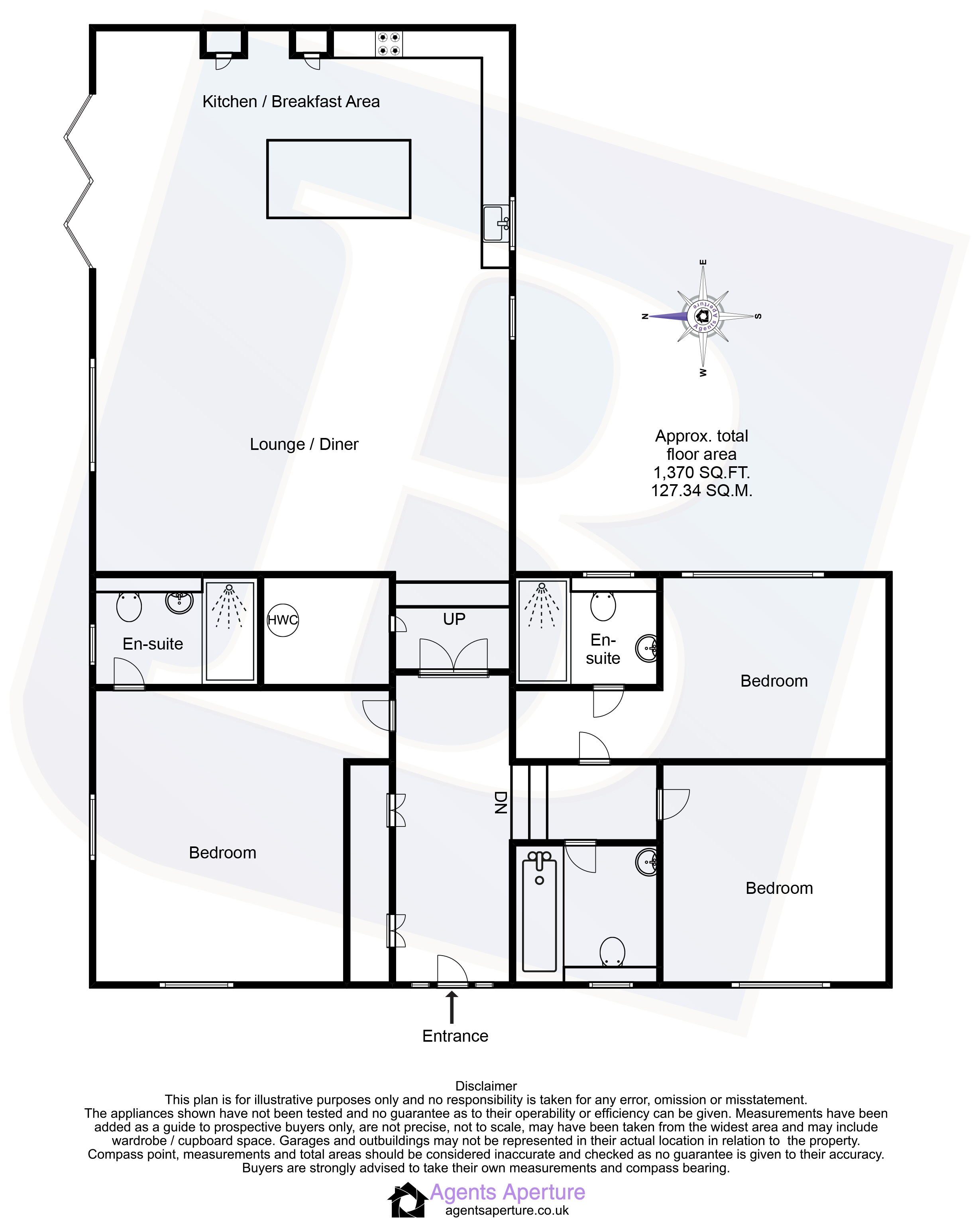 2 Colmar Mews, Colmar Farm,, Weald Park Way, Brentwood floorplan
