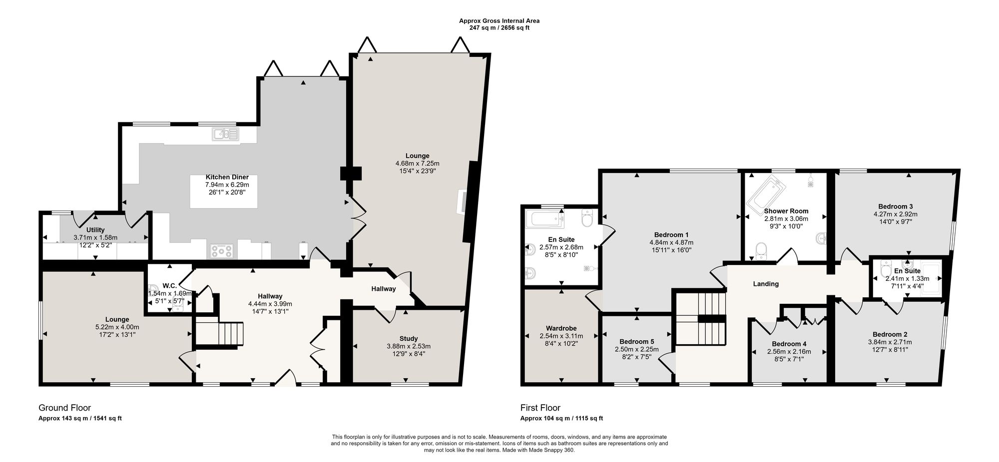 1 Barton Road, Manchester floorplan