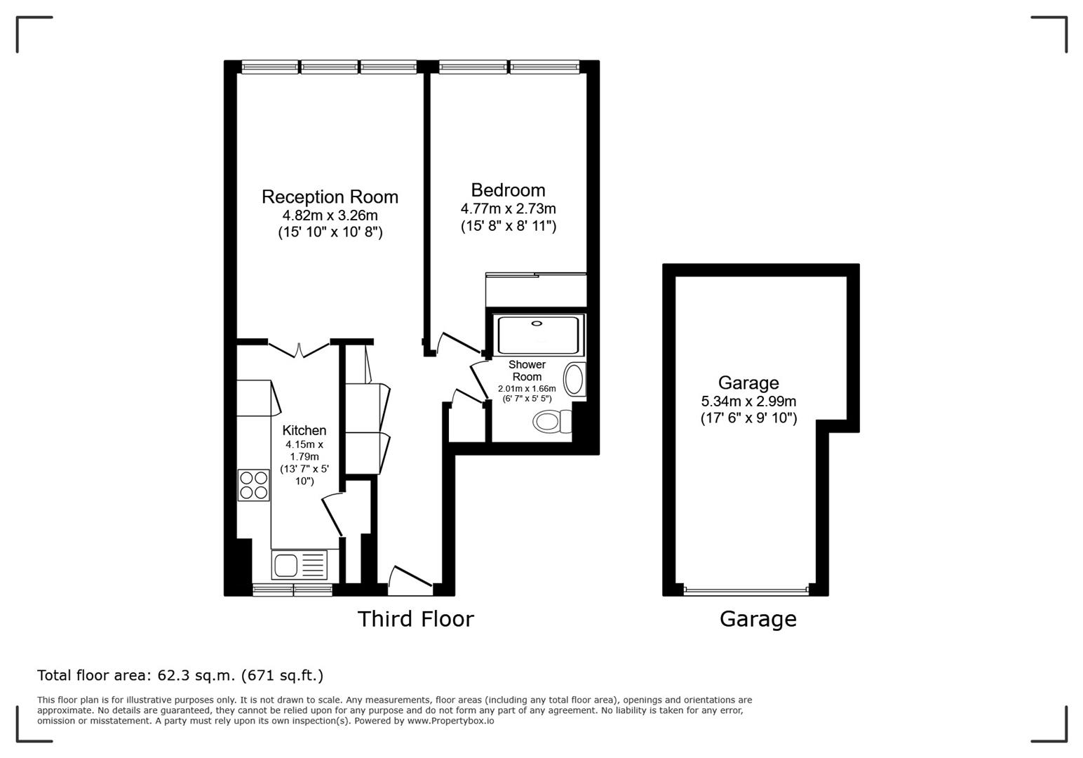 60, Romulus Court, Brentford floorplan