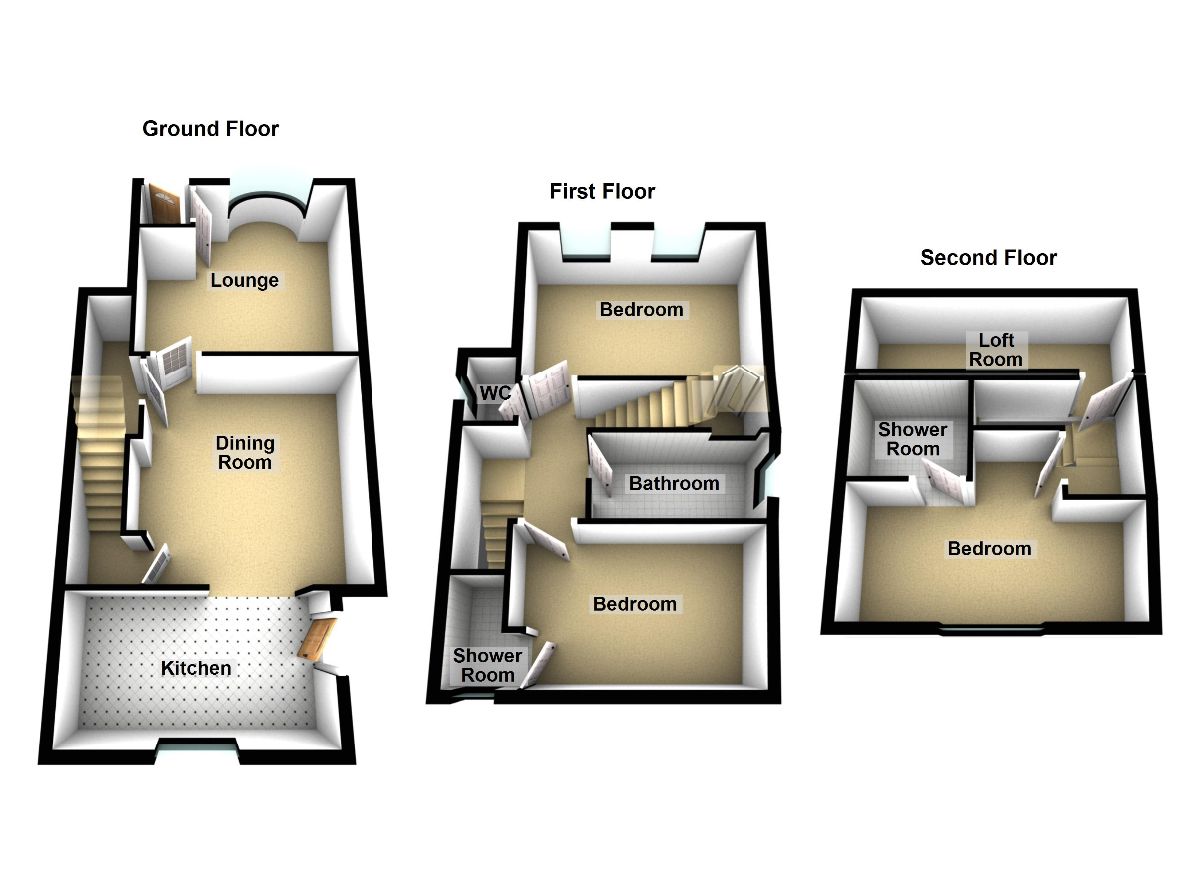 27 Leeds Road, Birstall floorplan
