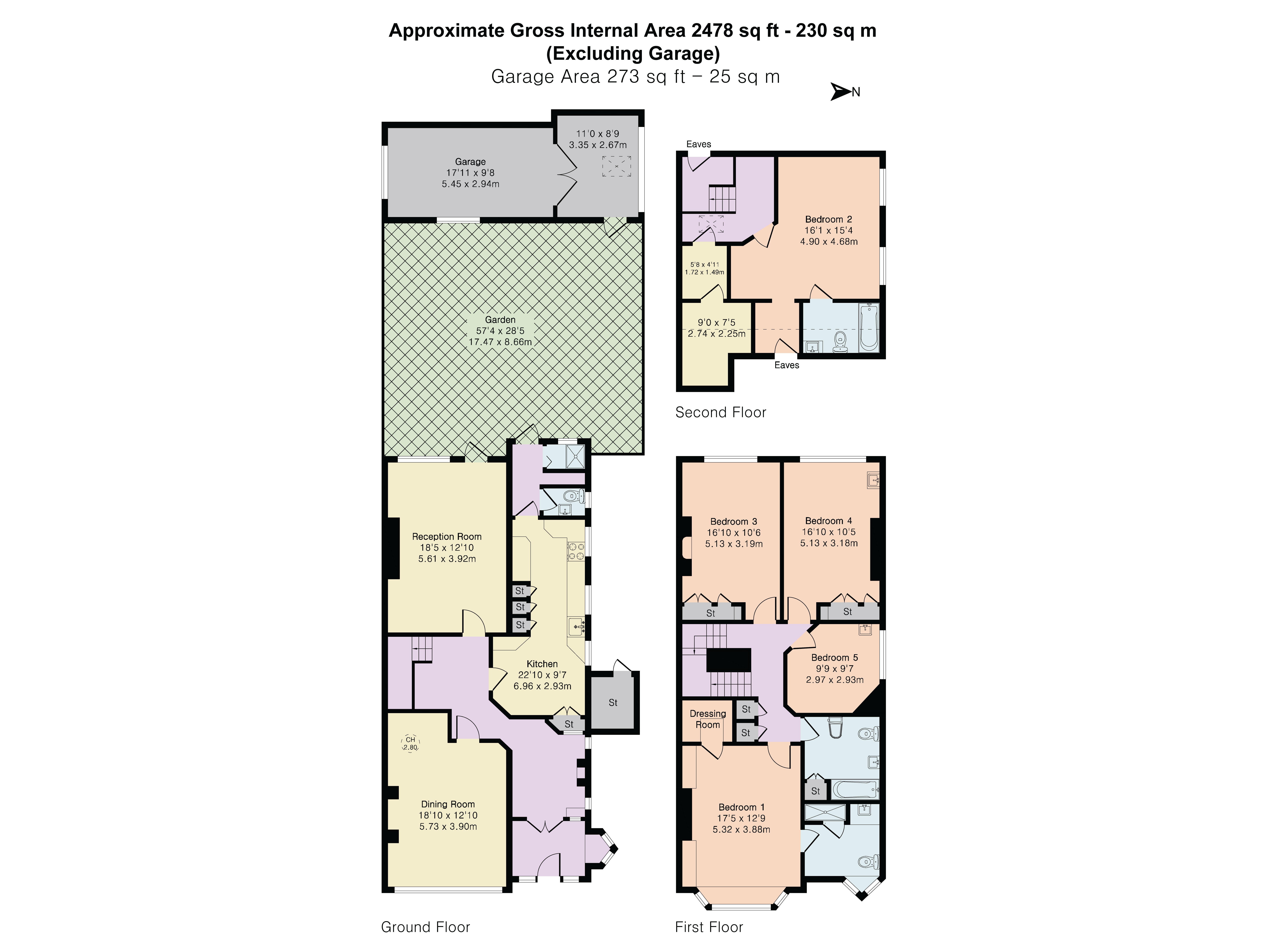 30, West Lodge Avenue, London floorplan