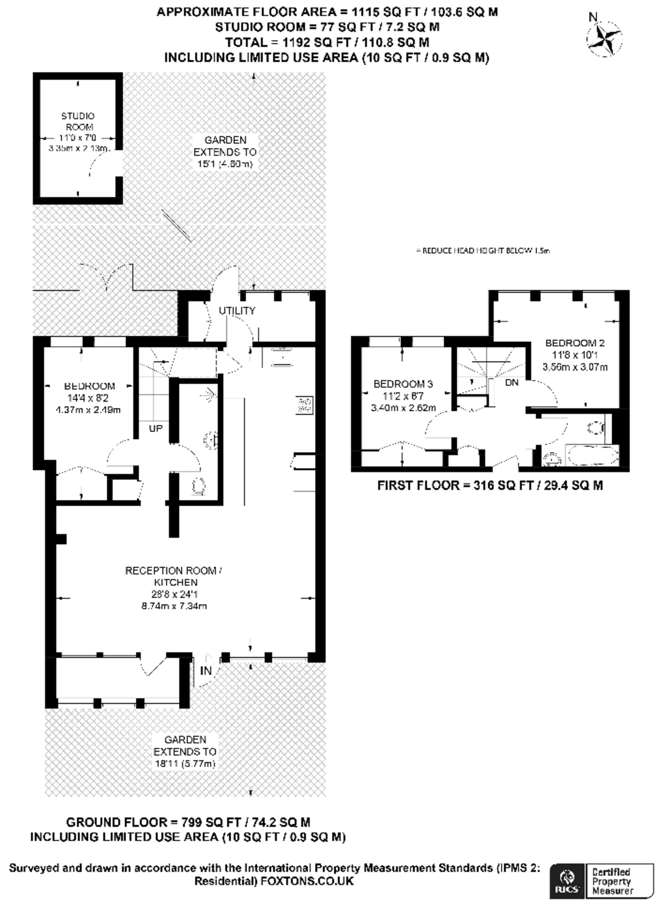 Finborough Road, Chelsea floorplan