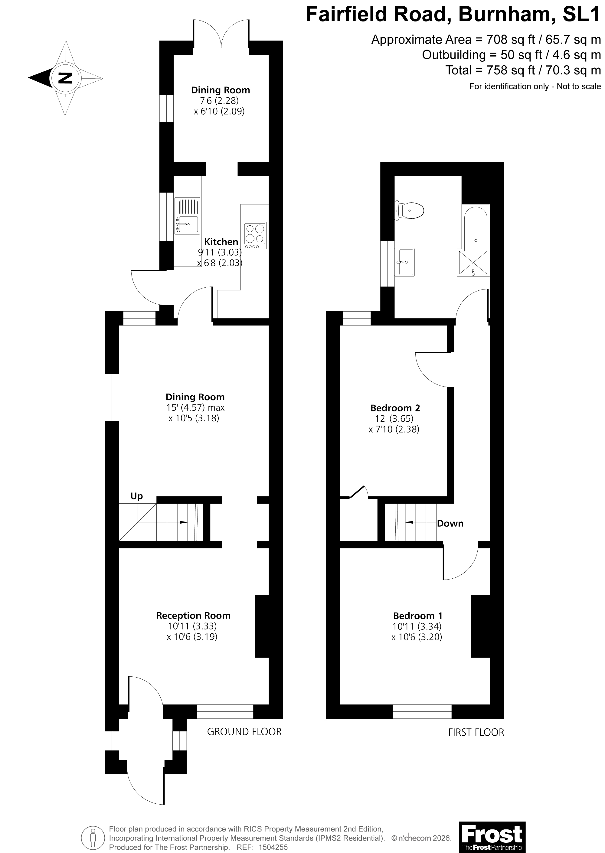21, Fairfield Road, Burnham floorplan