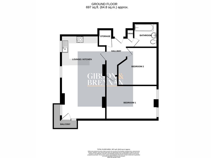 33, The Gallops, Basildon floorplan