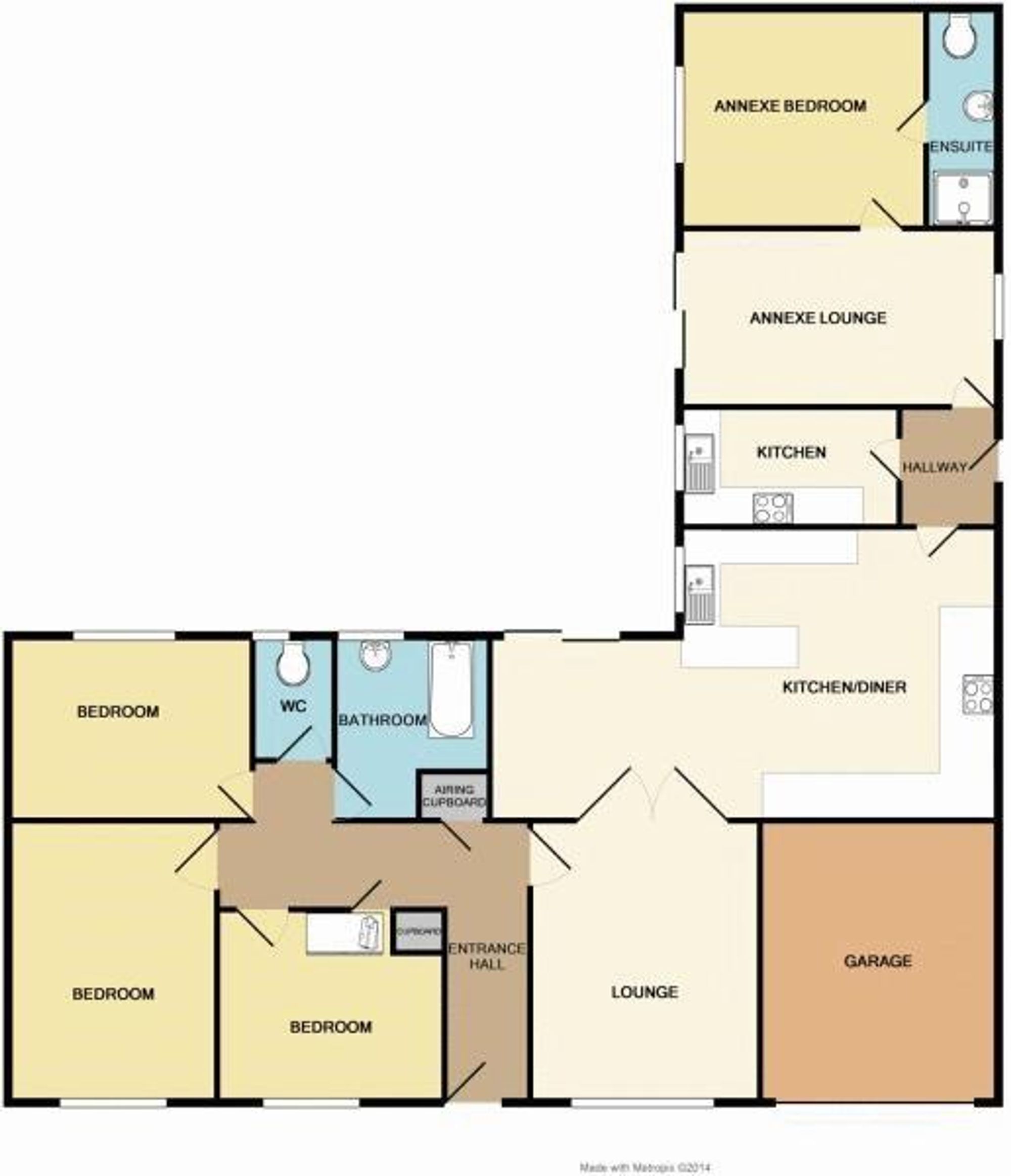 60 Trerice Drive, Newquay floorplan