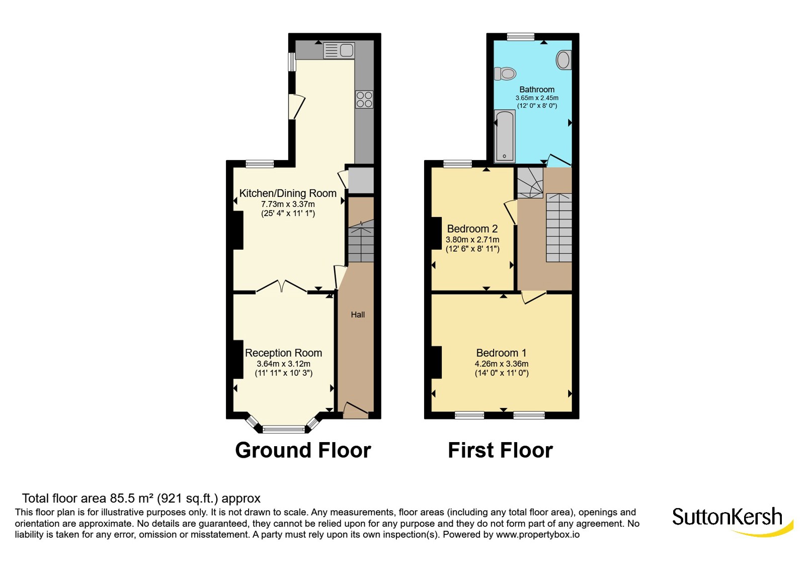 Eaton Road, Liverpool floorplan