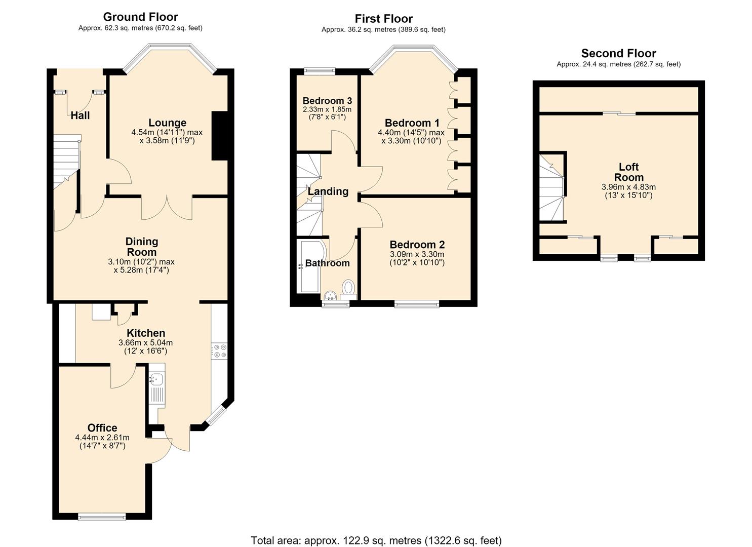 6, Pulcroft Road, Hessle floorplan