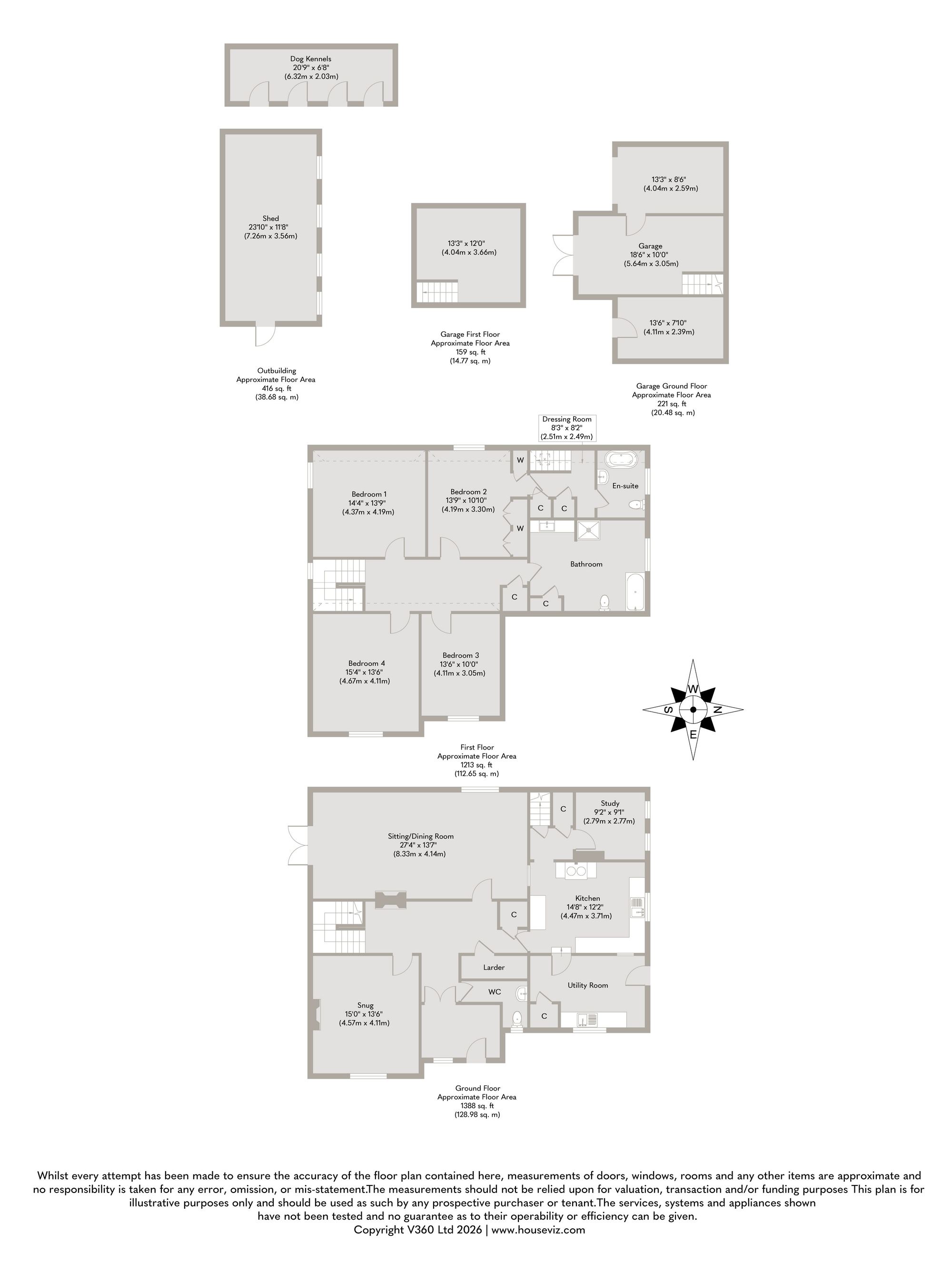 St. Andrew Hindringham Road, Fakenham floorplan