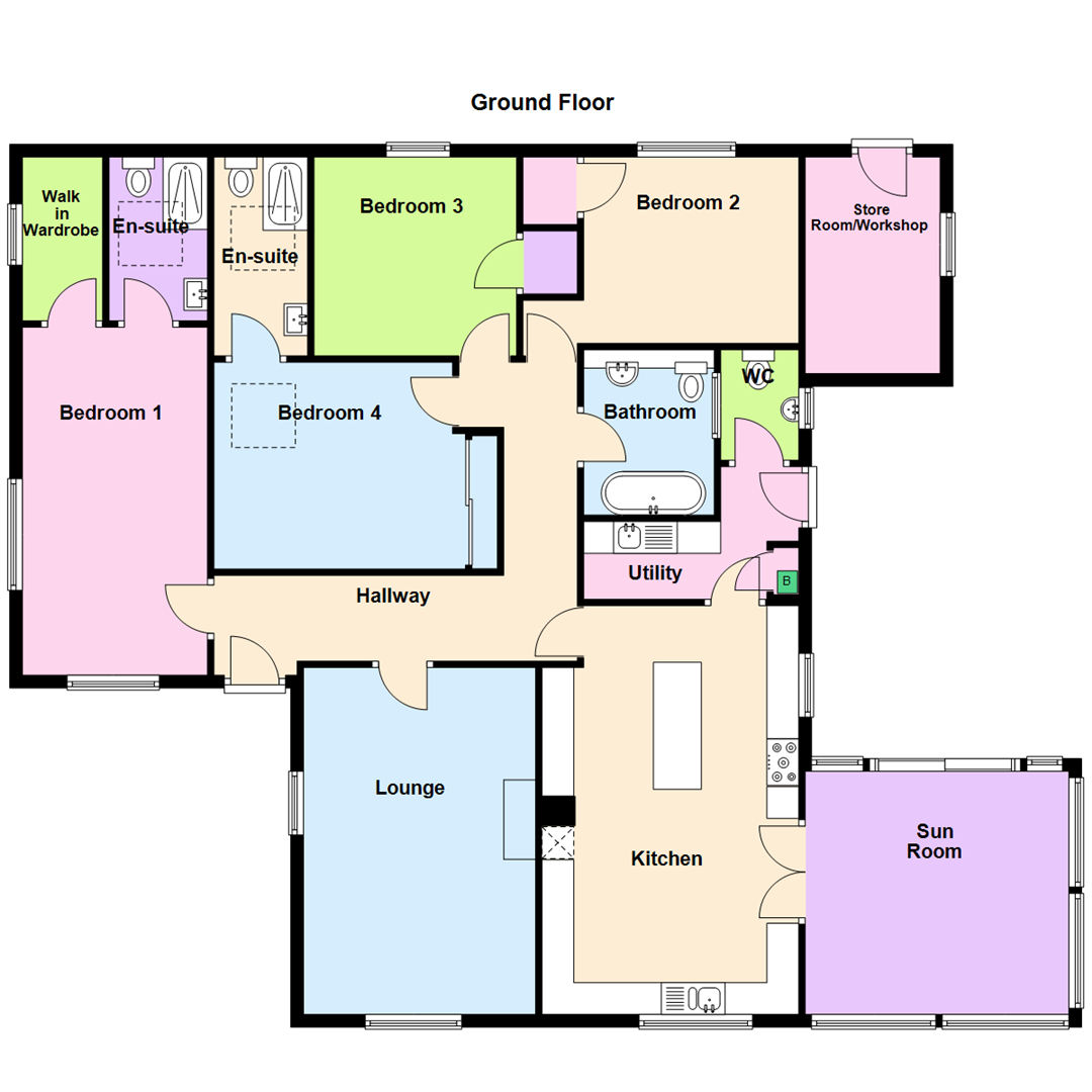 29, Pentrehedyn, Newcastle Emlyn floorplan