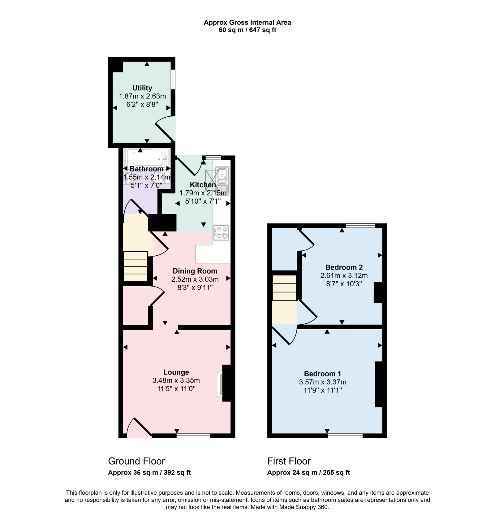 7, Craika Road, Maryport floorplan