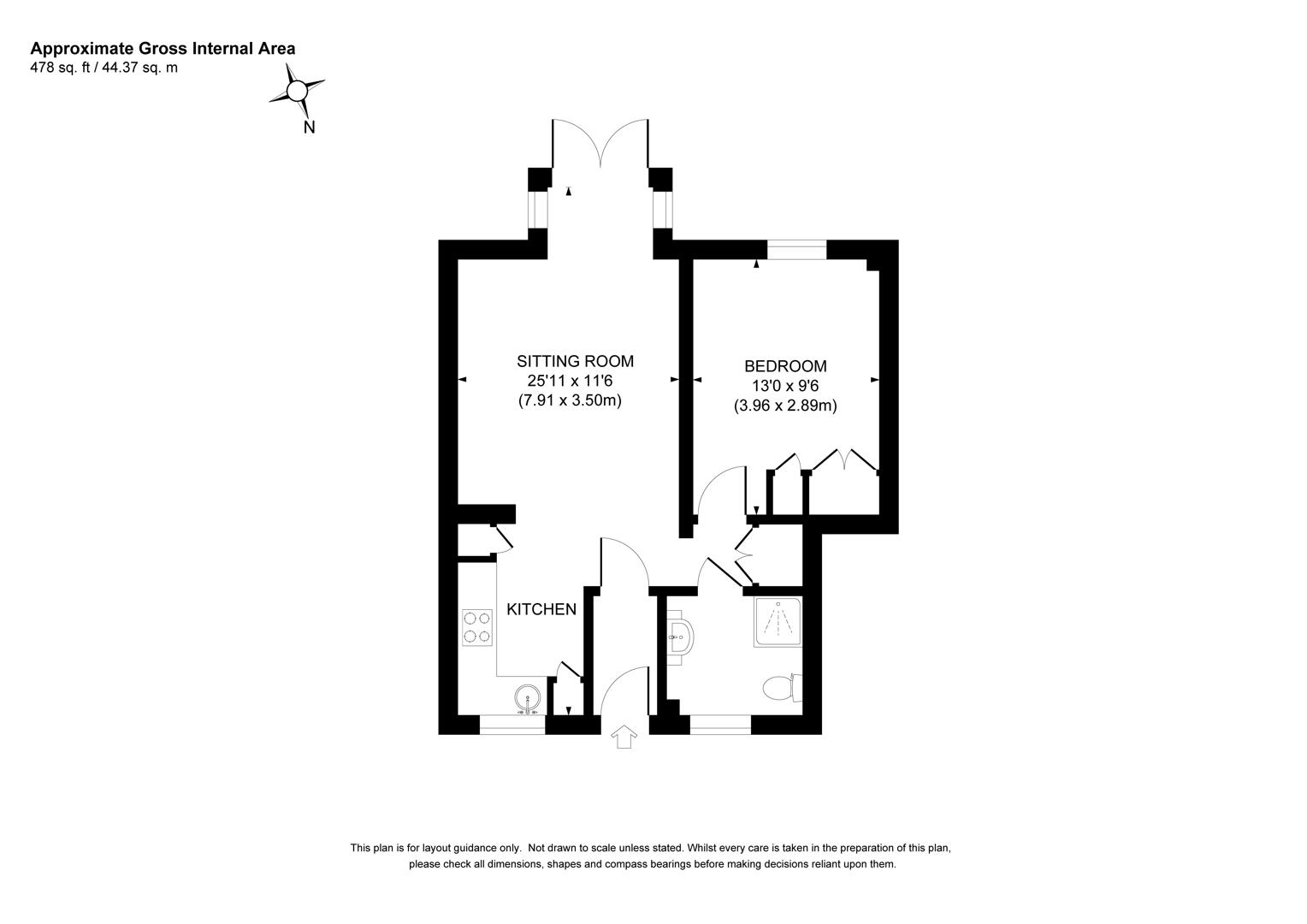 12 White Horse Court, Storrington, Pulborough floorplan