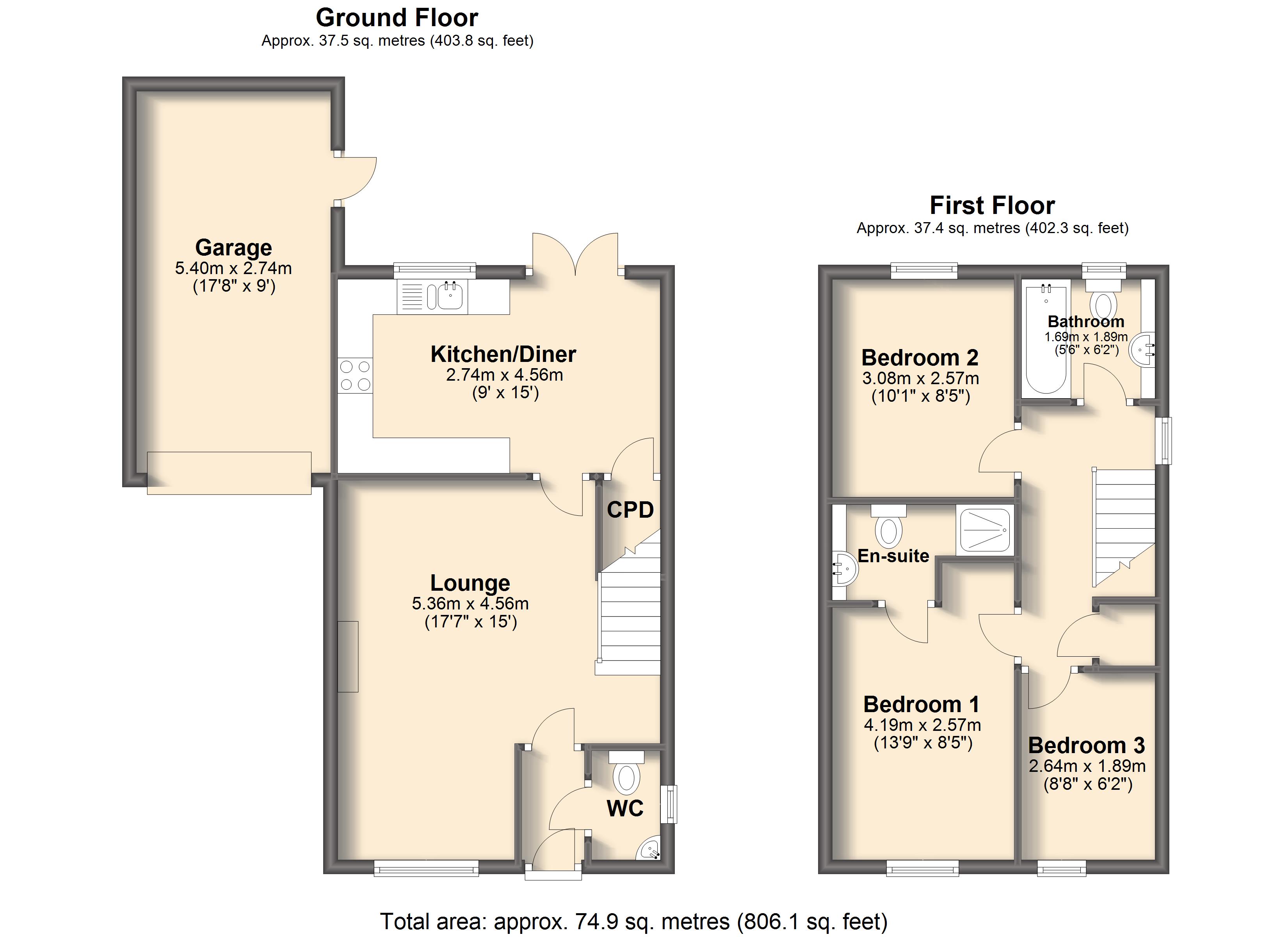 3 Bedrooms Detached house for sale in Trevorrow Crescent, Chesterfield S40