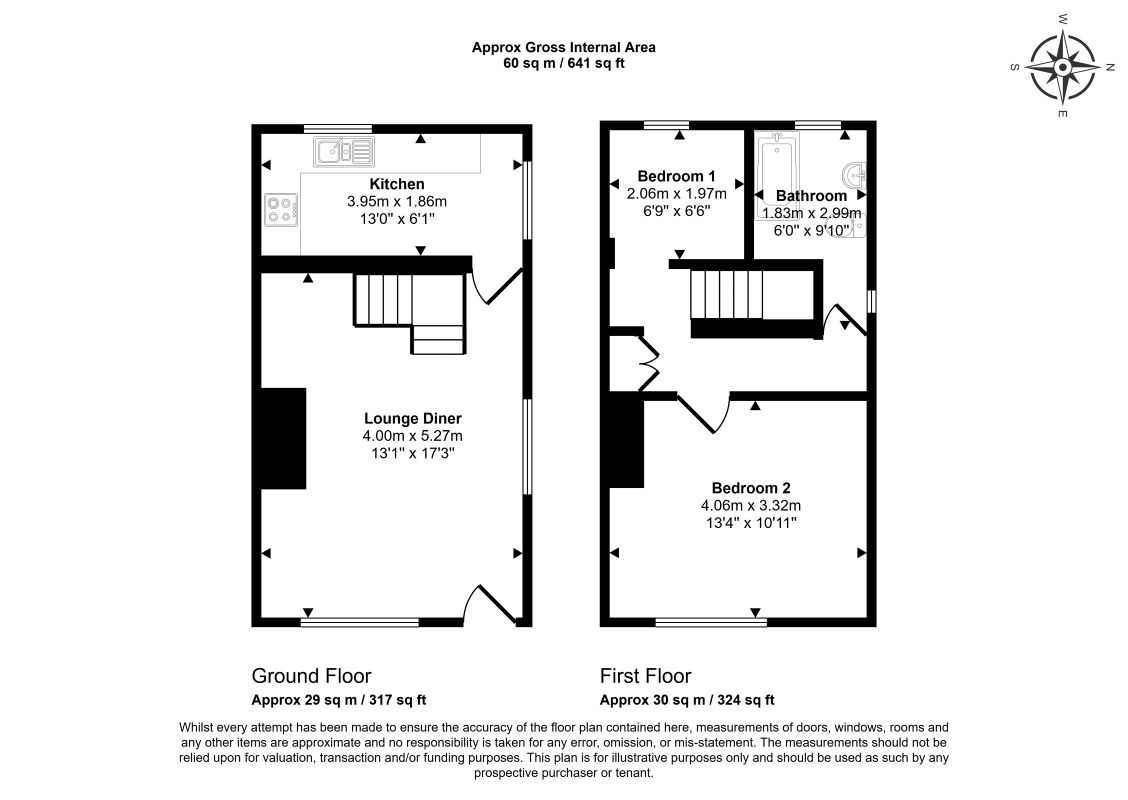 143, Keighley Road, Halifax floorplan
