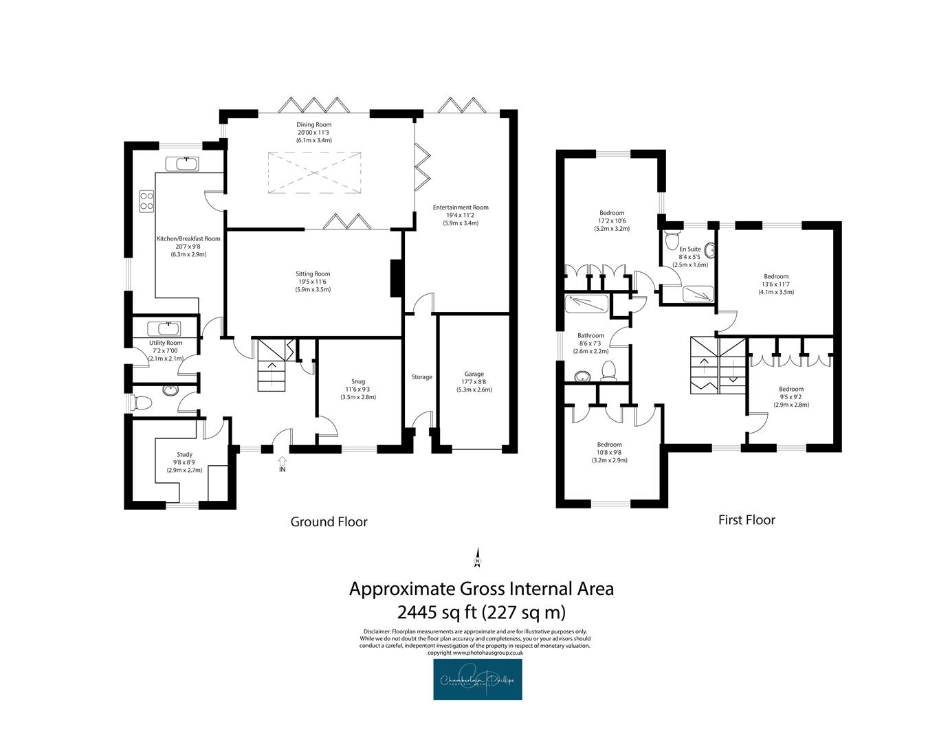Graylings, Manningtree Road, Stutton floorplan