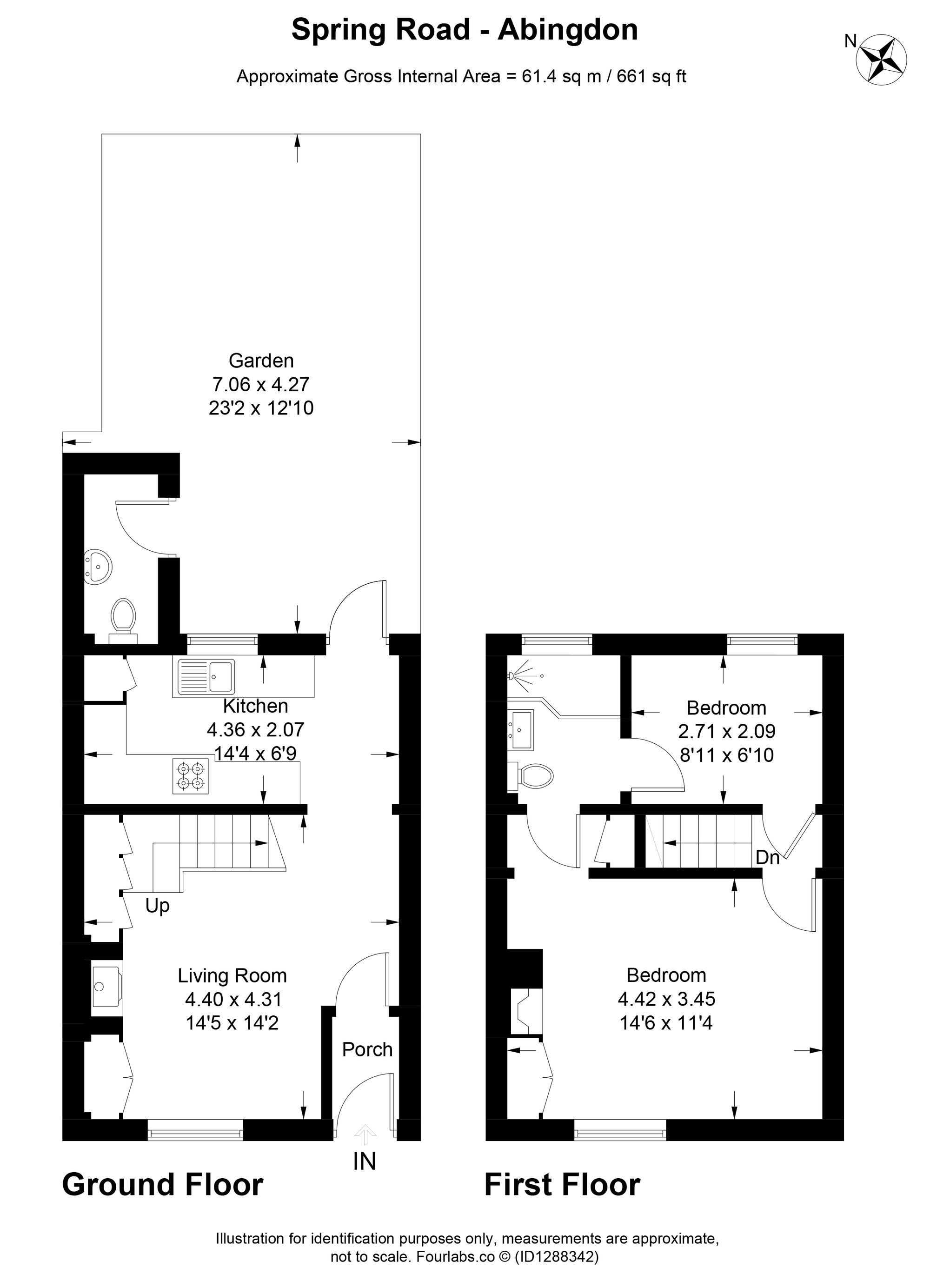 7 Spring Road, Abingdon floorplan