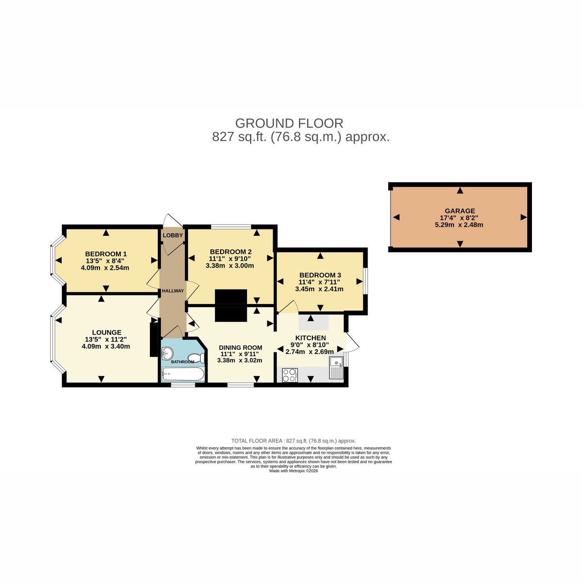 Burcombe Road, Bournemouth floorplan