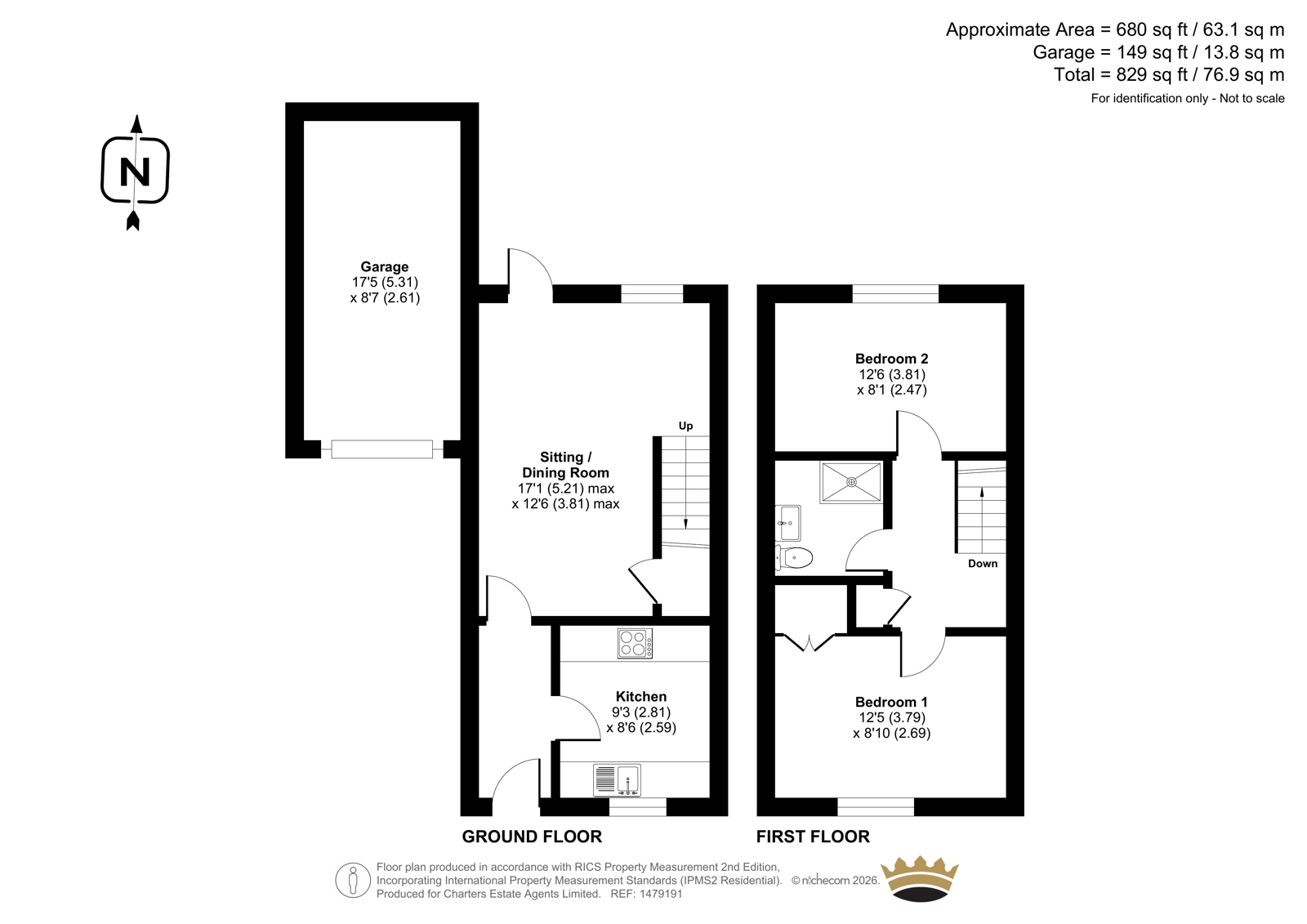 9, Chase Farm Close, Southampton floorplan