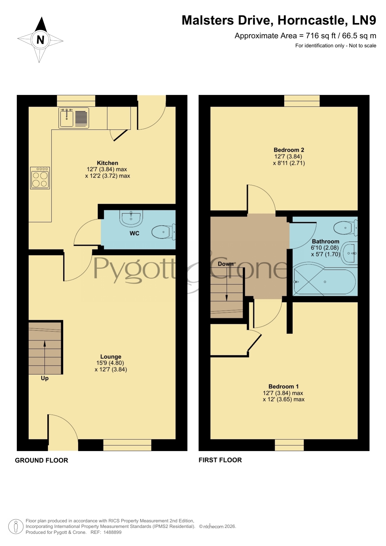 10, Malsters Drive, Horncastle floorplan