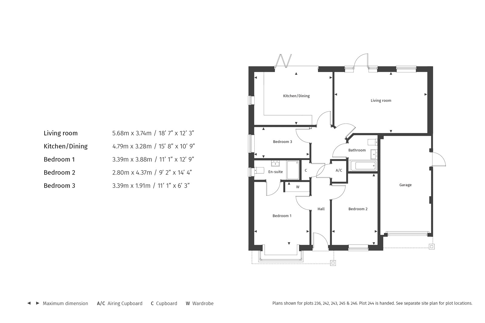 Plot 17 The Riverdale,, Whitsbury Green, Hampshire floorplan