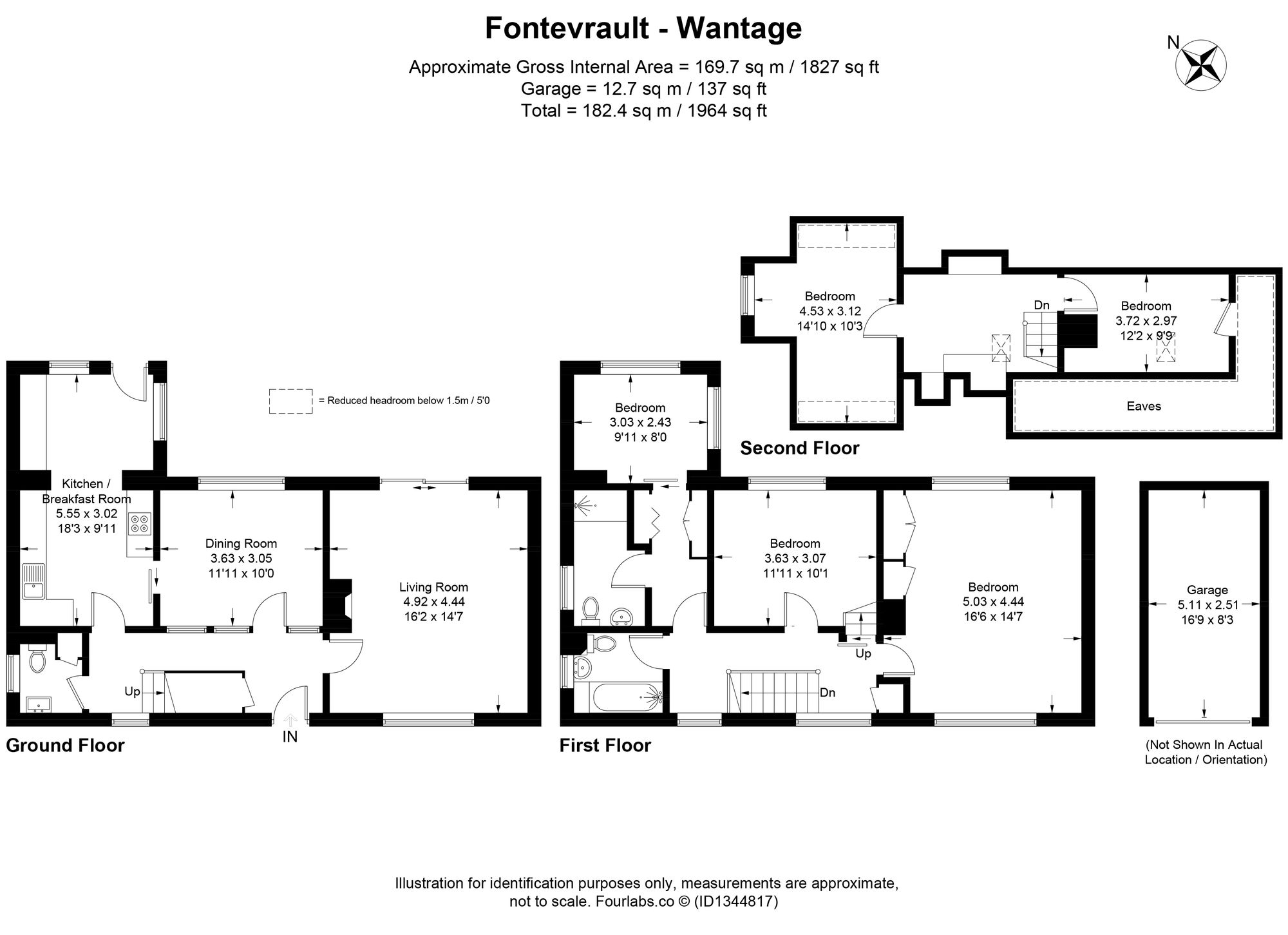 Fontevrault, Wantage floorplan