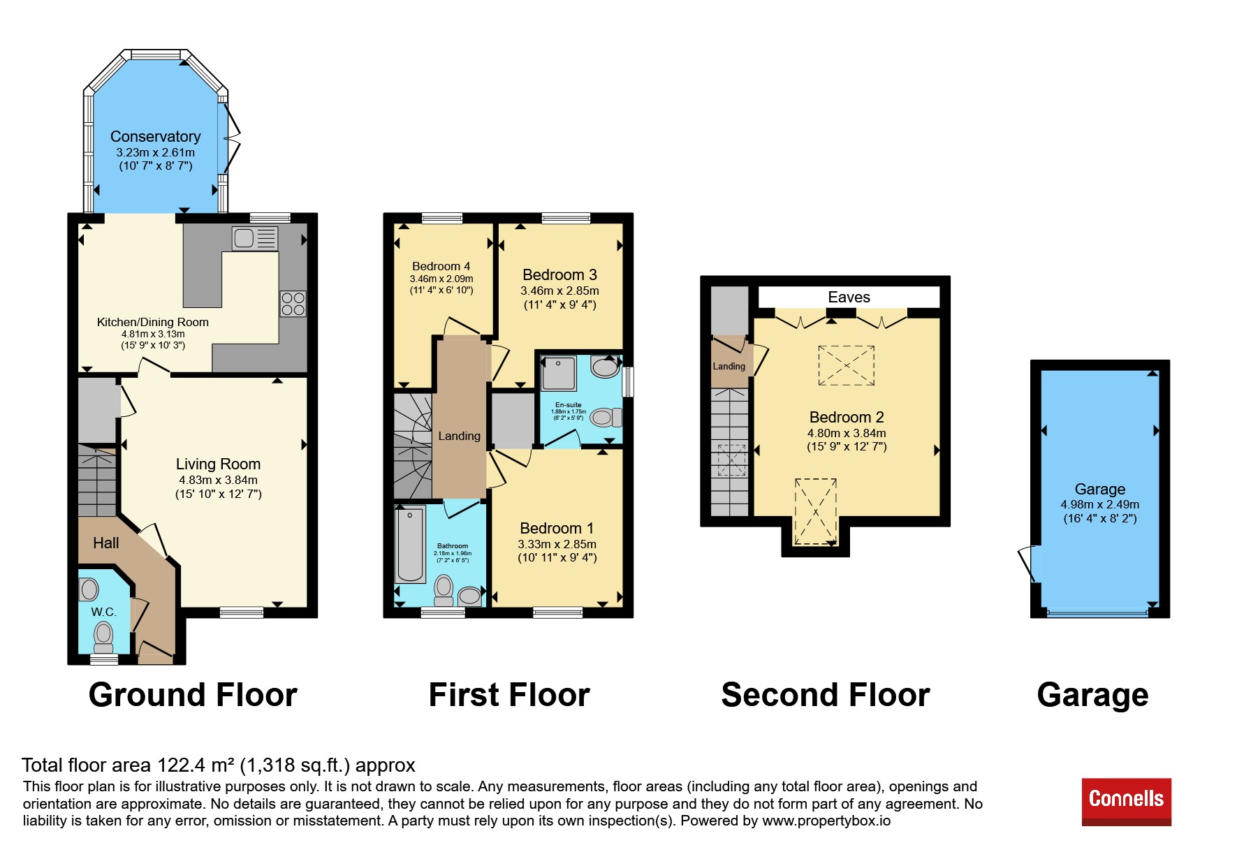 86, Coulstock Road, BURGESS HILL floorplan