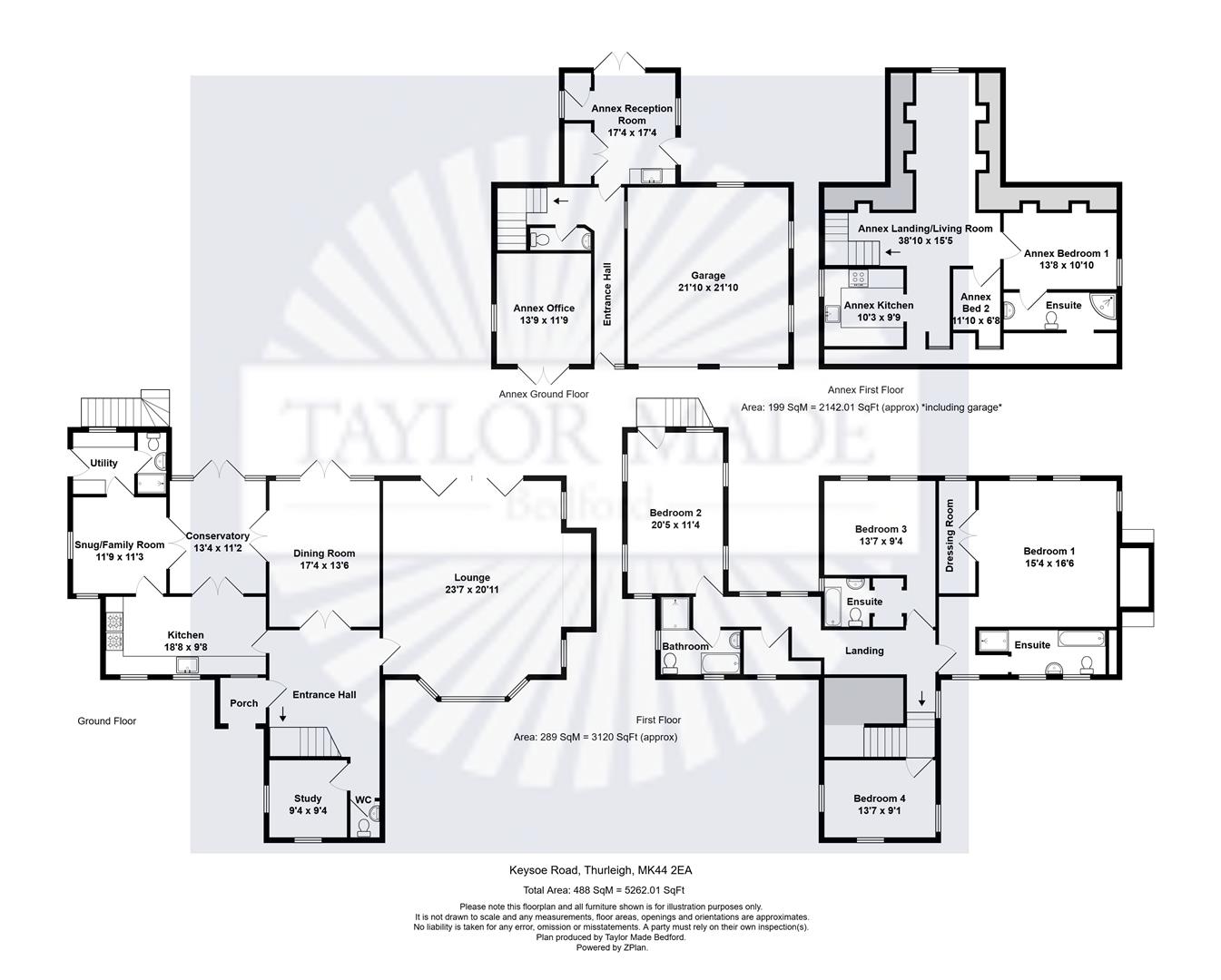 Haydens Farm, Keysoe Road, Bedford floorplan